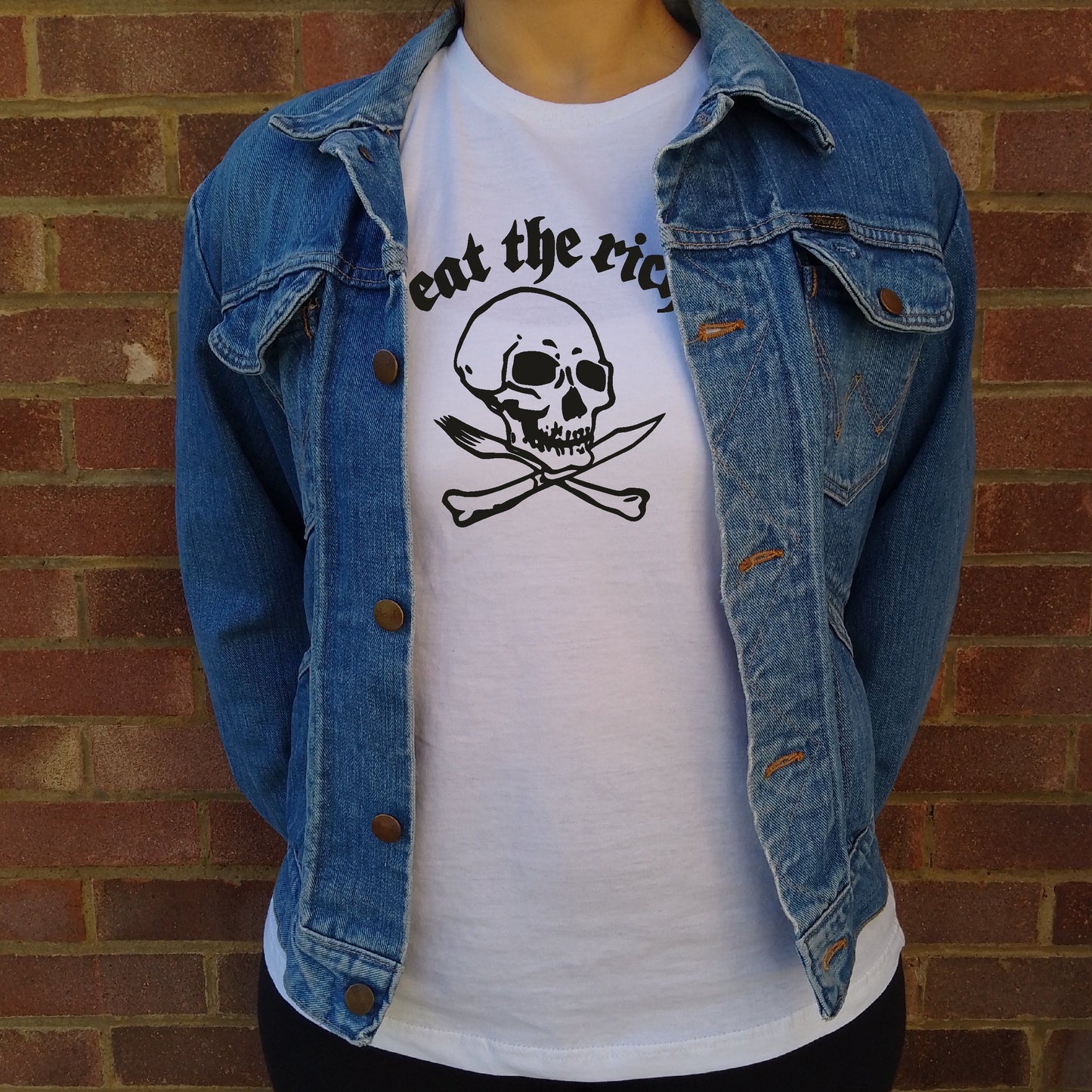 Eat The Rich T-Shirt - Punk Rock, Protest Top, As Worn By, S-XXL