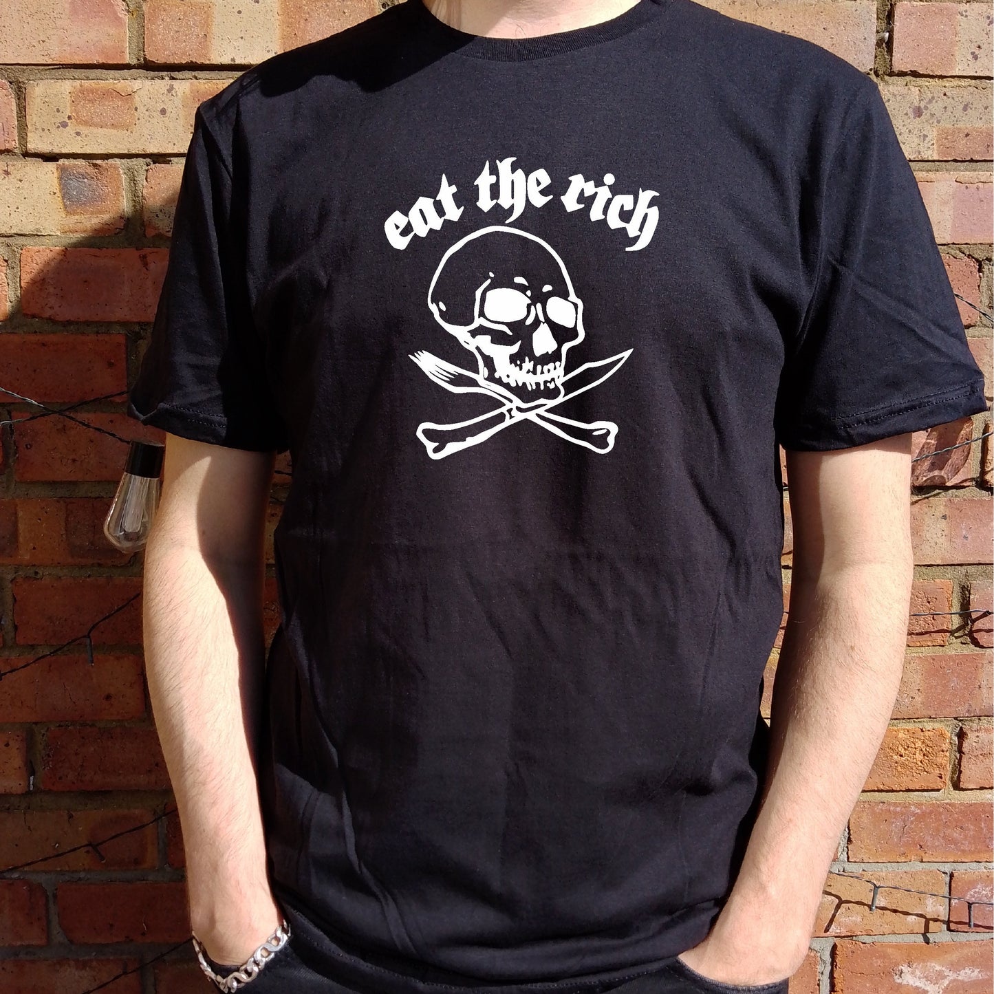 Eat The Rich T-Shirt - Punk Rock, Protest Top, As Worn By, S-XXL