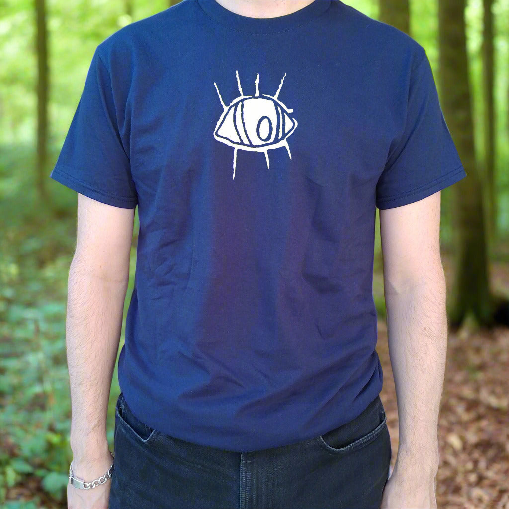 Eye T-Shirt - Organic Cotton, Unique Eye Art, Various Colours