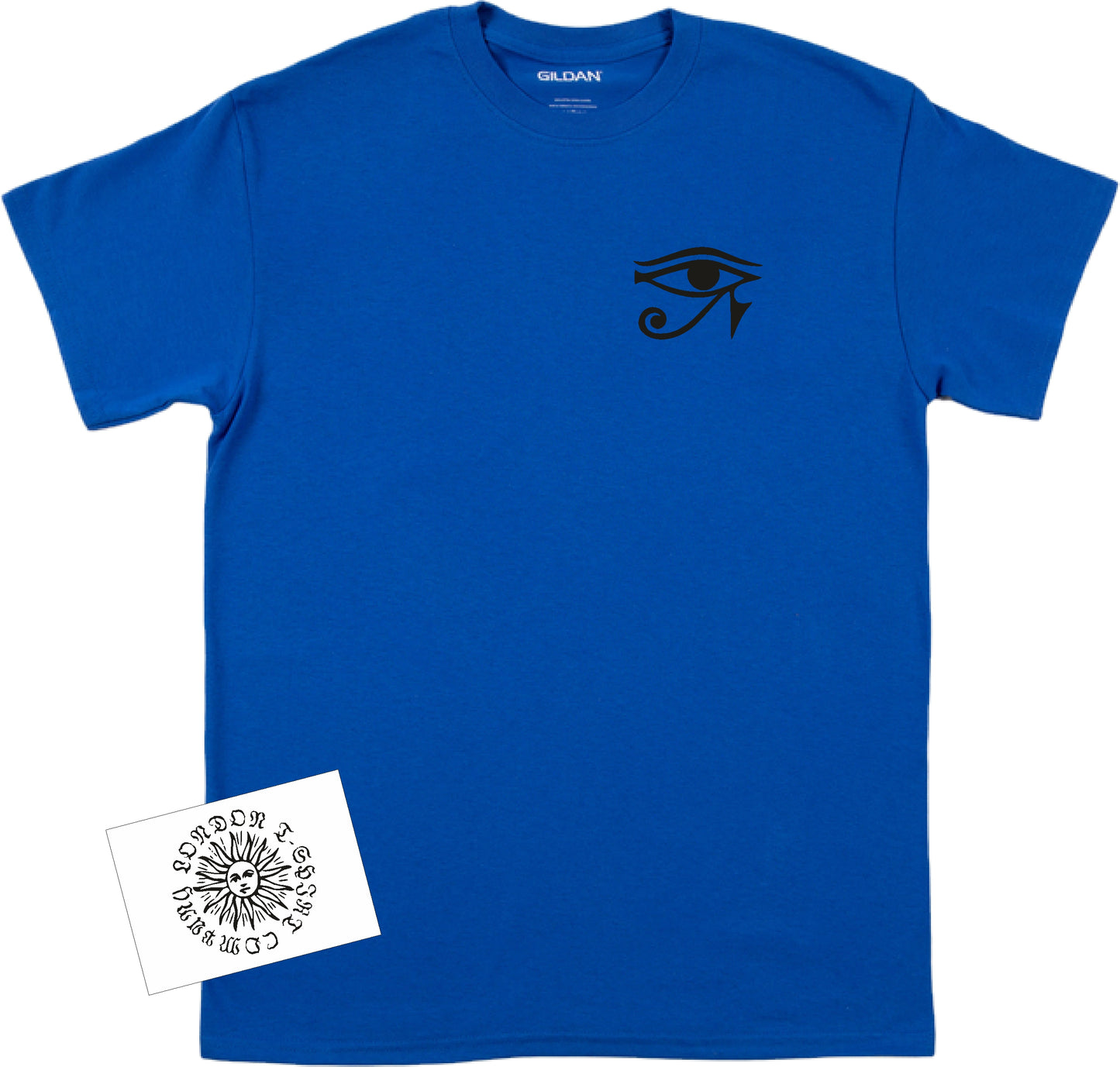 Eye Of Ra Pocket Logo T-Shirt - Egyptian Symbol, Various Colours