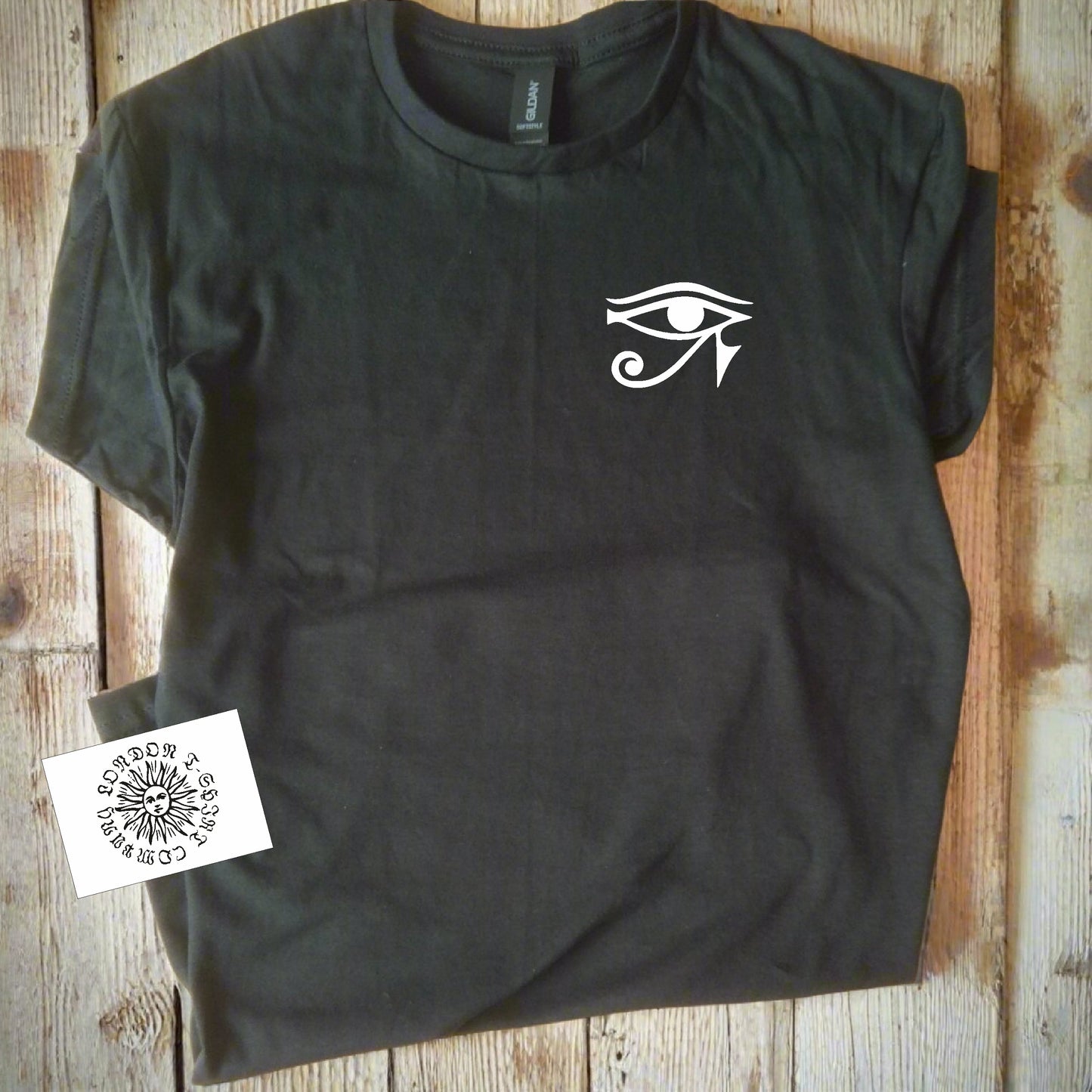 Eye Of Ra Pocket Logo T-Shirt - Egyptian Symbol, Various Colours