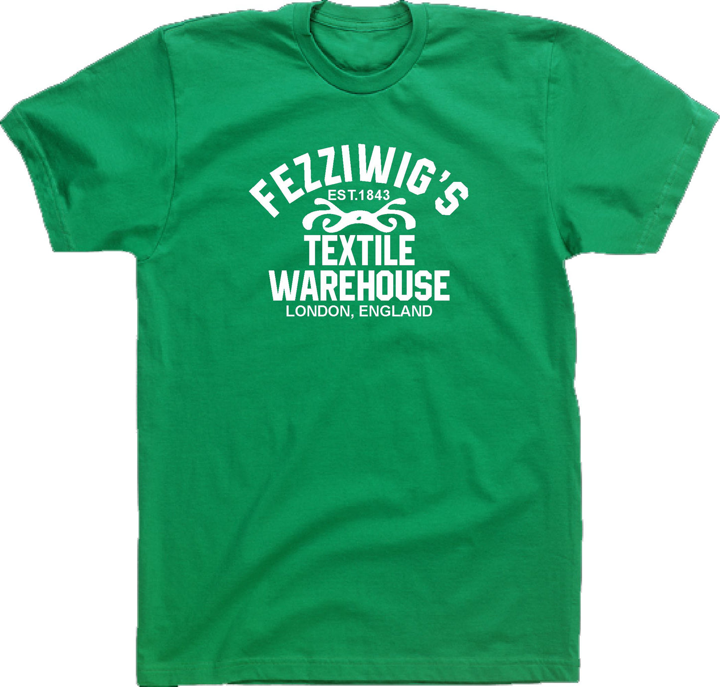 Fezziwig's Warehouse T-Shirt - A Christmas Carol, Charles Dickens, Gift, Various Colours