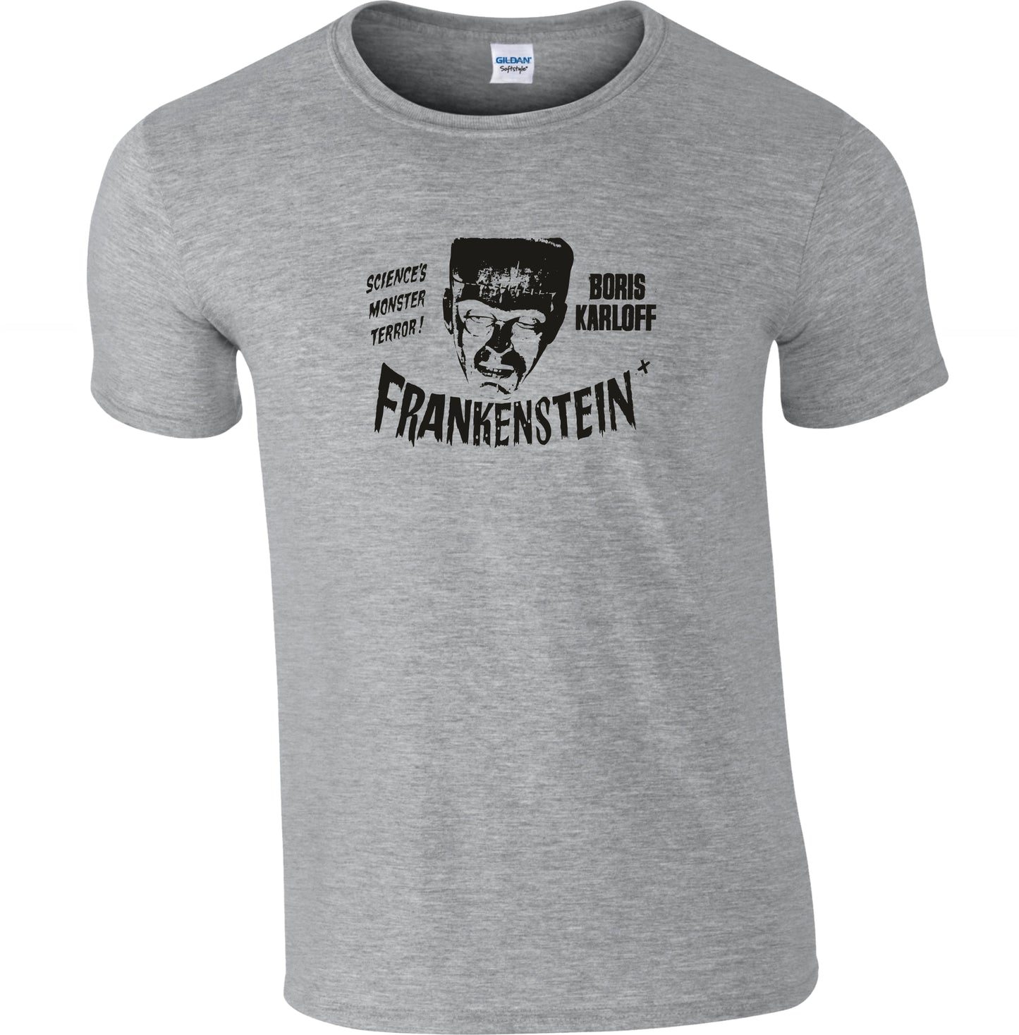 Frankenstein Retro Horror Poster T-Shirt - Gothic, Various Colours