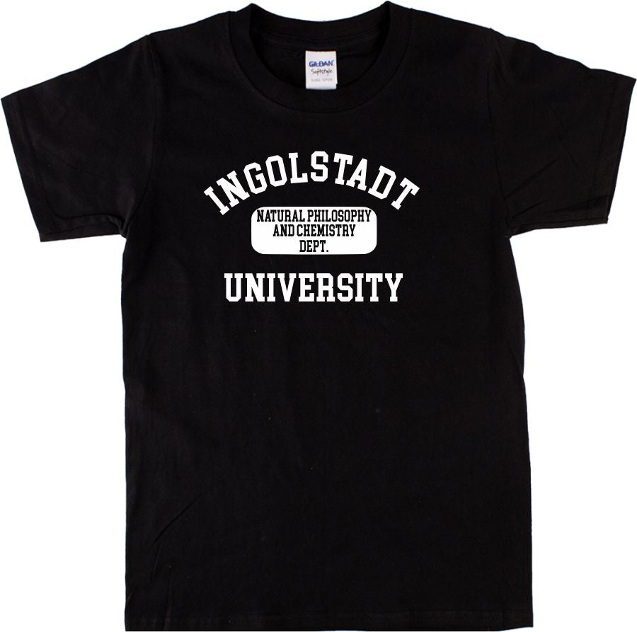Frankenstein University T-Shirt - Literature, Gothic Horror, Ingolstadt, S-XXL