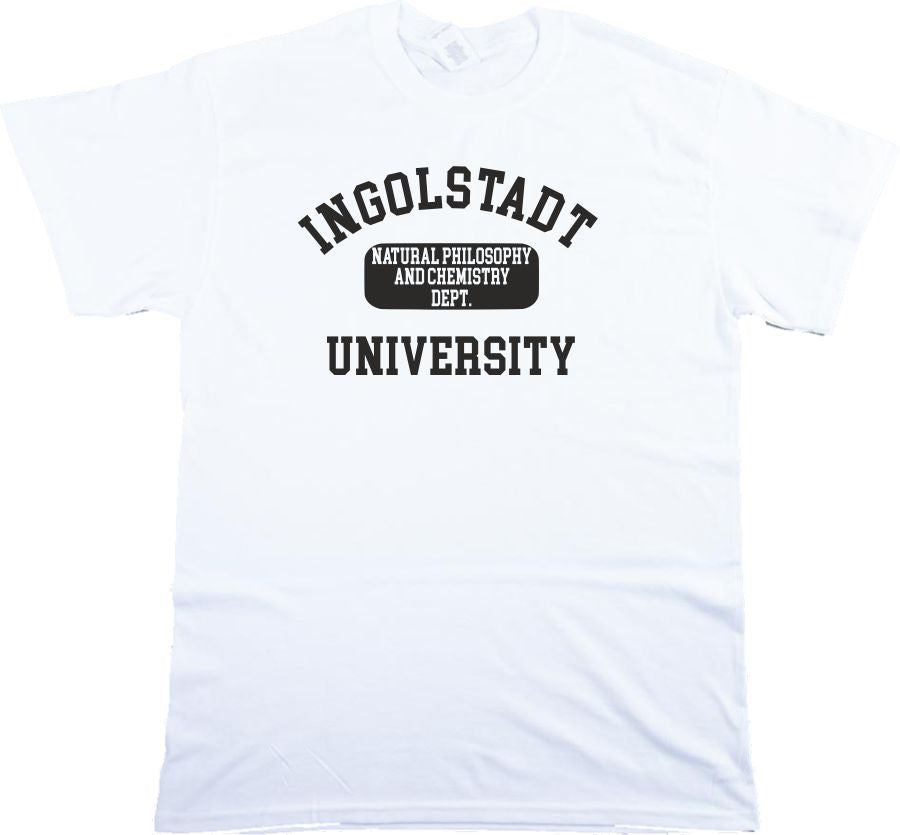 Frankenstein University T-Shirt - Literature, Gothic Horror, Ingolstadt, S-XXL