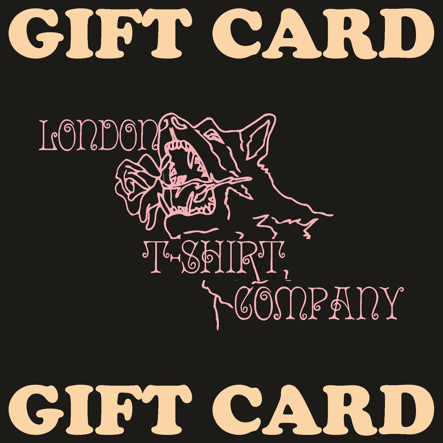 Gift Card, London T-Shirt Company, From £10
