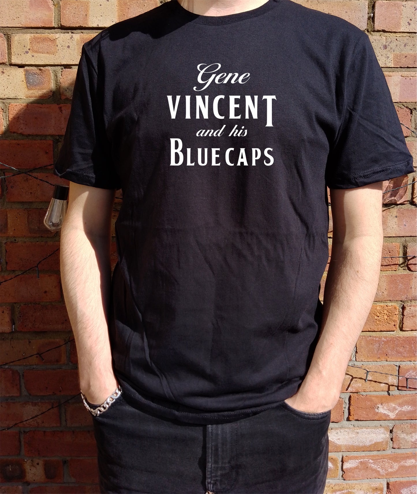 Gene Vincent & His Blue Caps T-Shirt - 50s Rockabilly, S-XXL