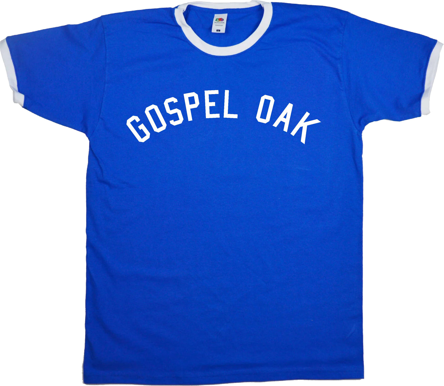 Gospel Oak, Ringer T-Shirt - Retro Style, London Souvenir Gift Top, Various Colours