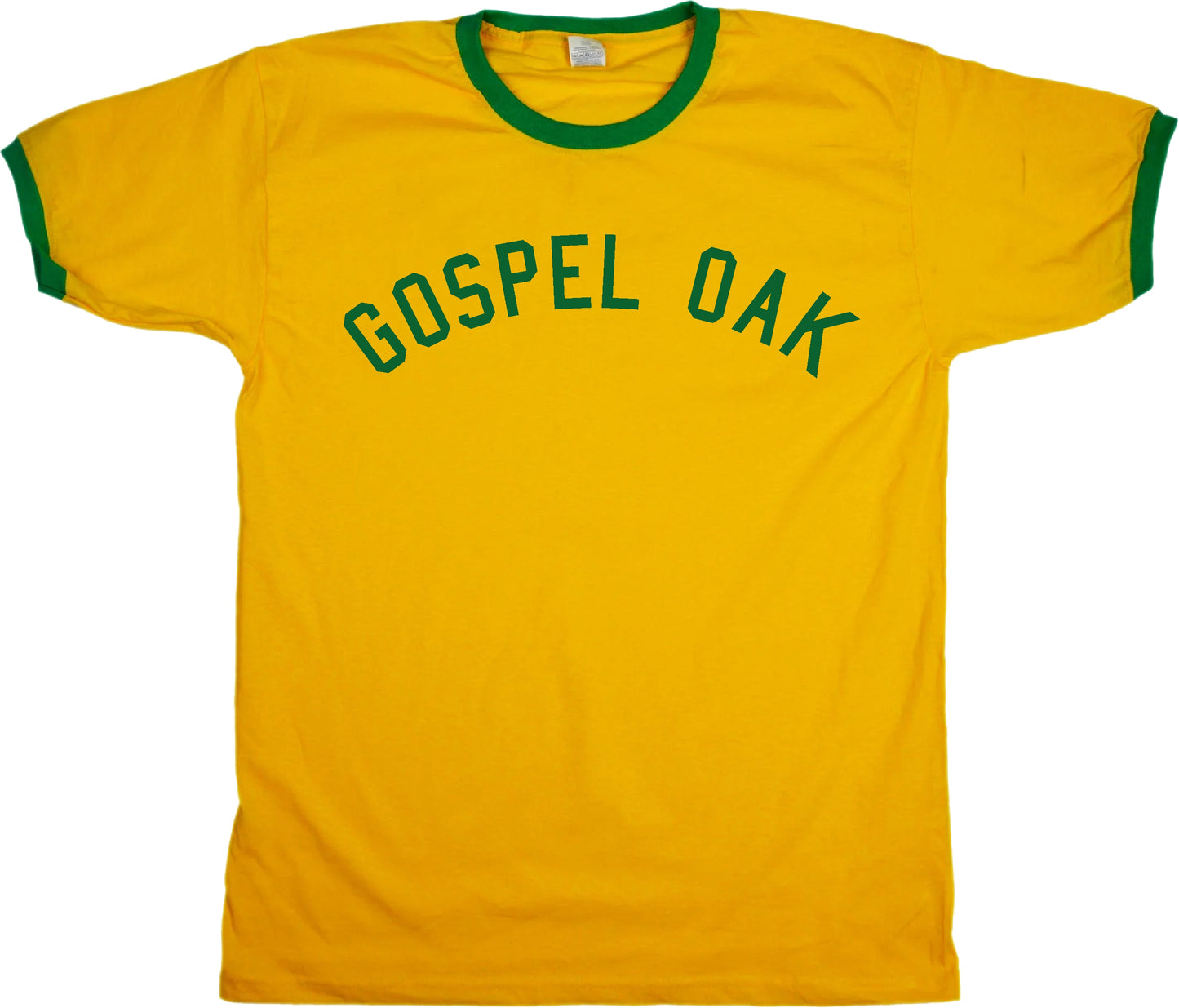Gospel Oak, Ringer T-Shirt - Retro Style, London Souvenir Gift Top, Various Colours