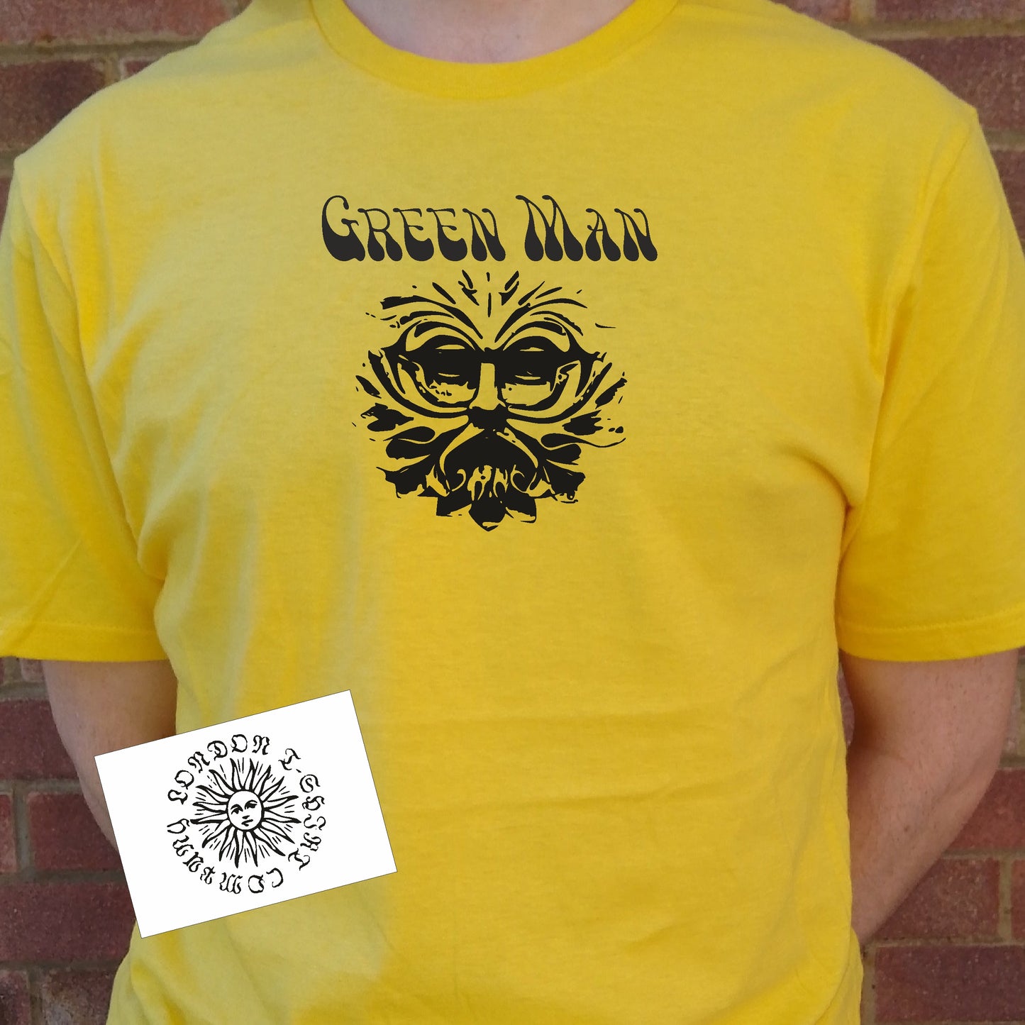 Green Man T-Shirt - Woodlands, Woodwose, Barleycorn, Folklore Symbol, Various Colours