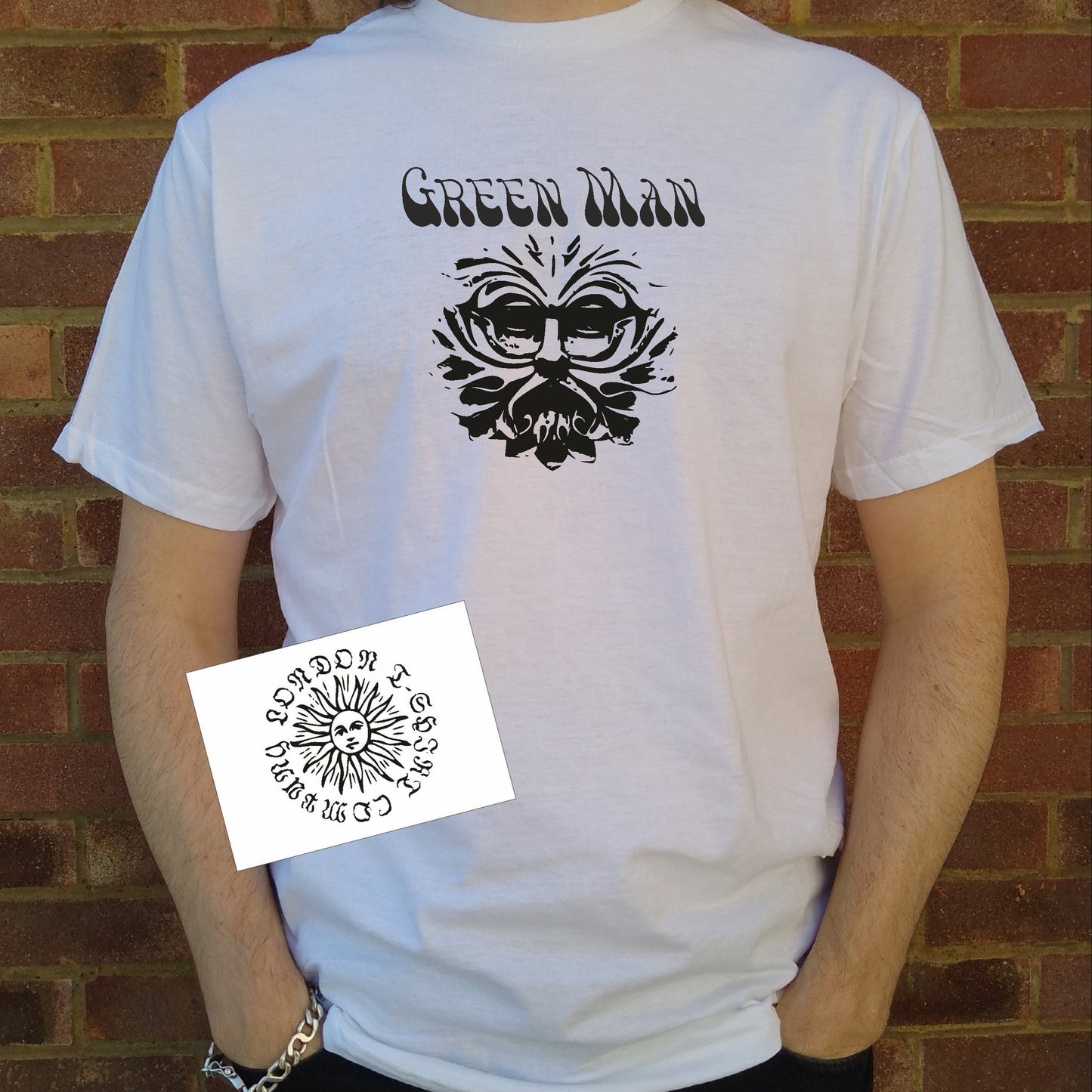Green Man T-Shirt - Woodlands, Woodwose, Barleycorn, Folklore Symbol, Various Colours