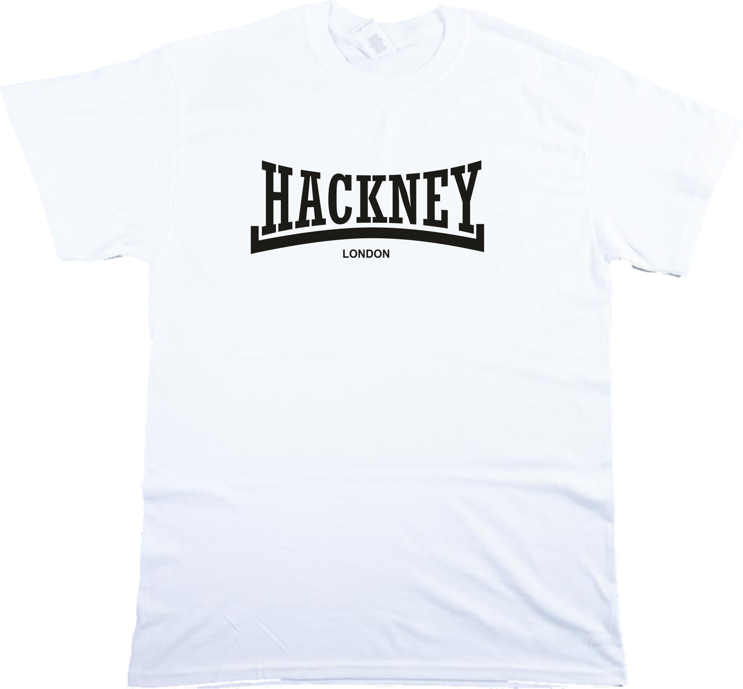 Hackney Souvenir T-Shirt - Retro, Boxing, Football Style, Personalised Custom Print Available, Various Colours