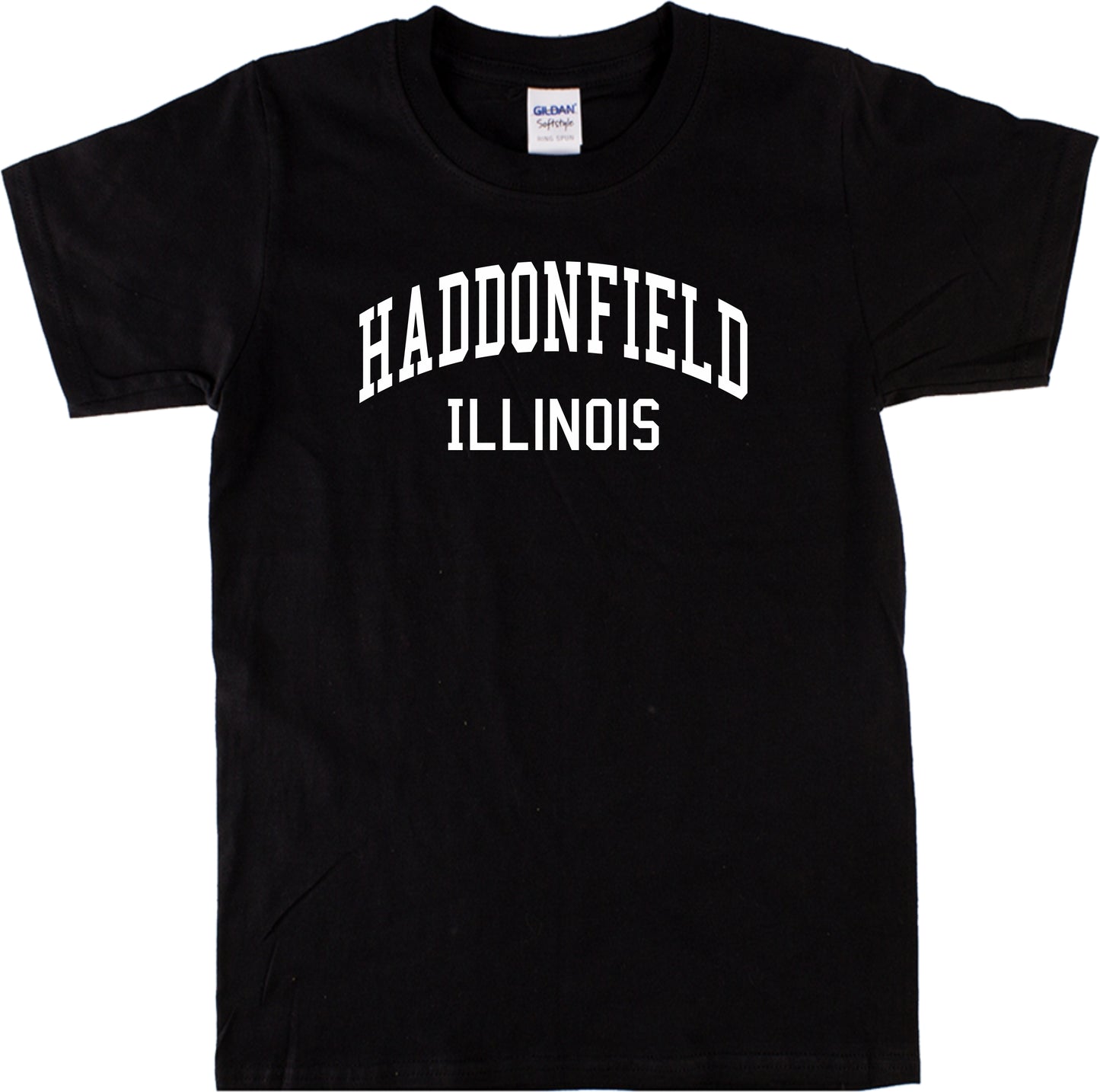 Haddonfield T-Shirt - Retro, Halloween, Fictional Illinois Town, Varsity, S-XXL