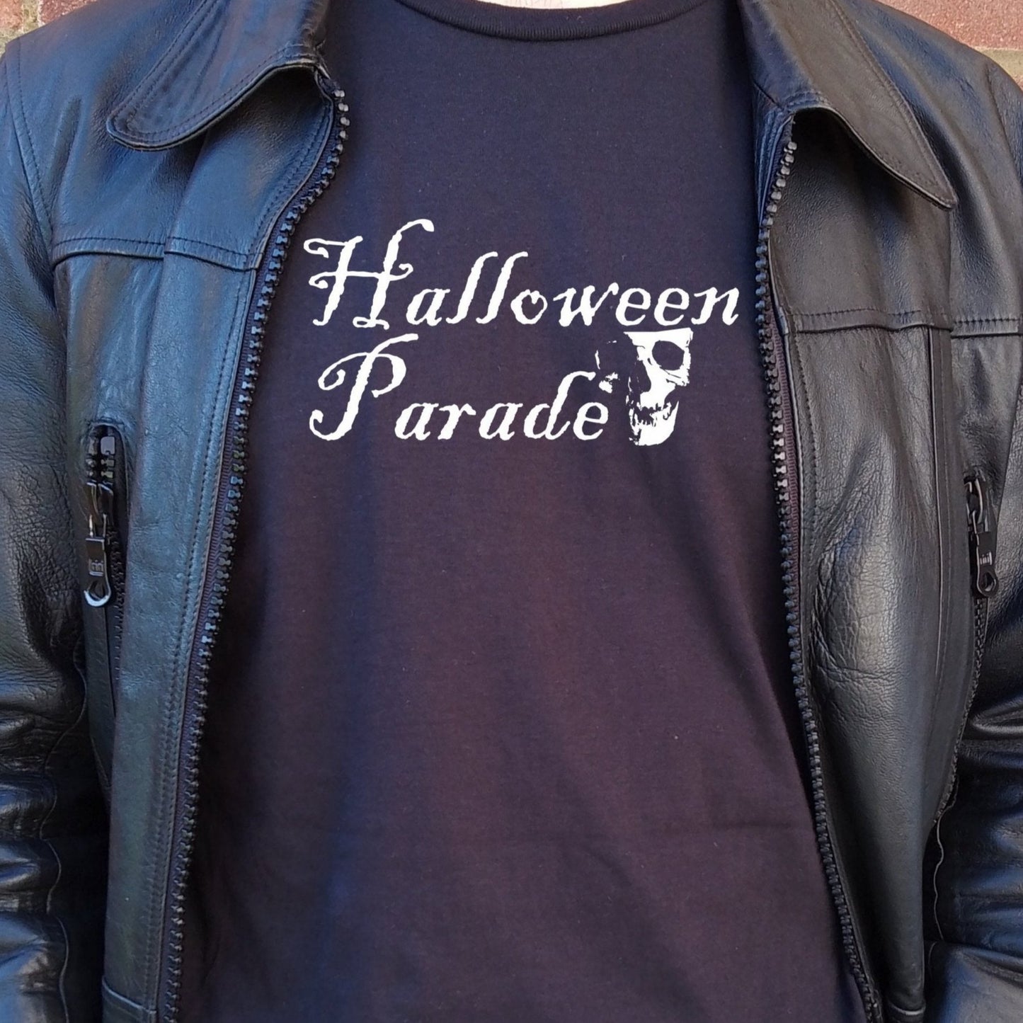 Halloween Parade T-Shirt - Skull, Ghosts, S-XXL