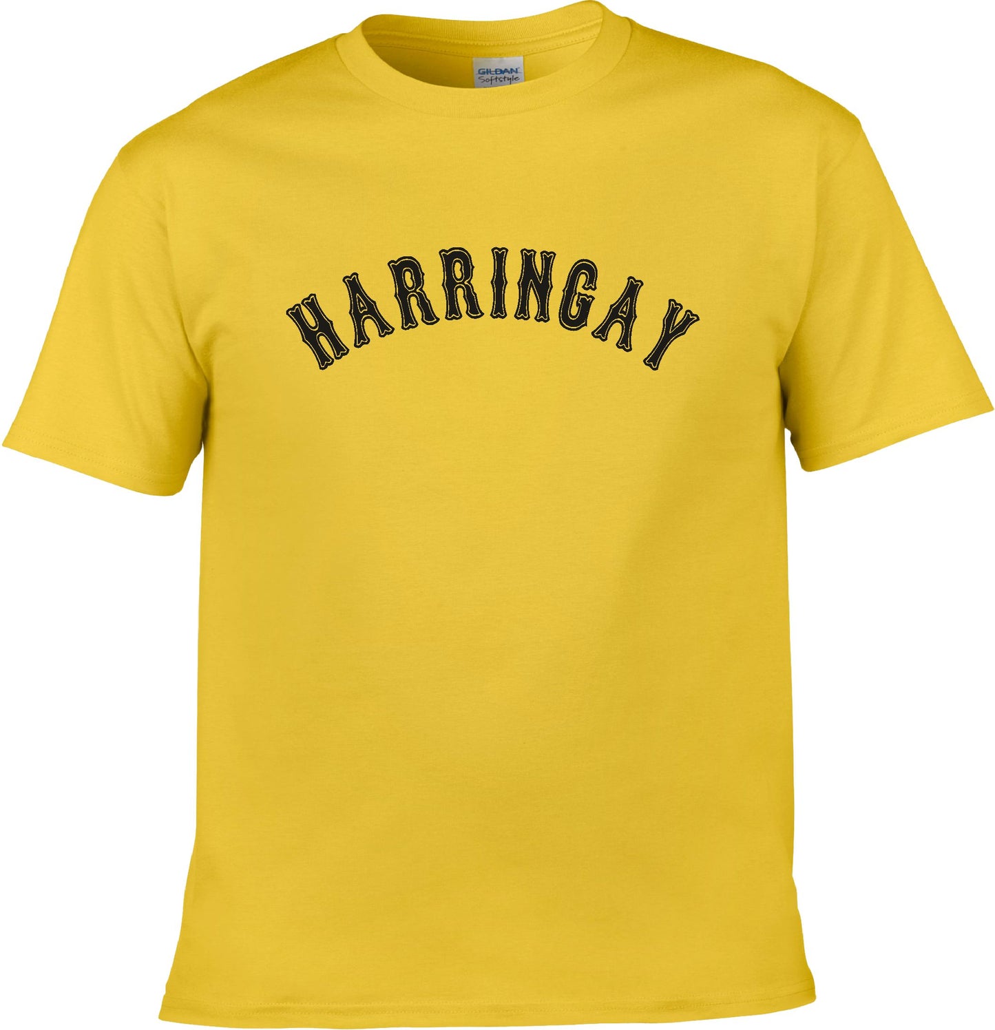 Harringay T-Shirt - London Souvenir, Custom Print Available, Various Colours