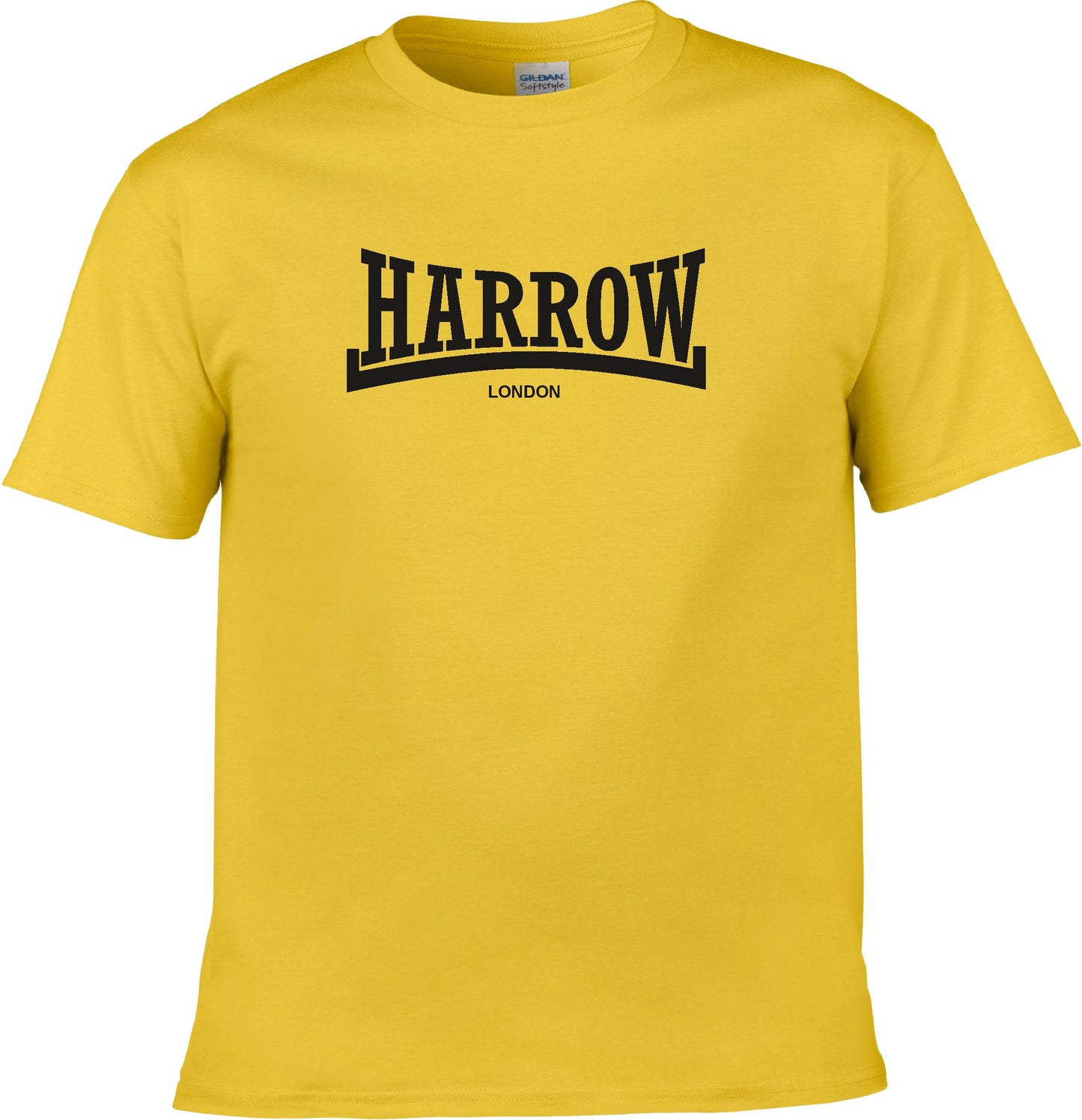 Harrow T-Shirt - London Souvenir, Custom Print Available, S-XXL