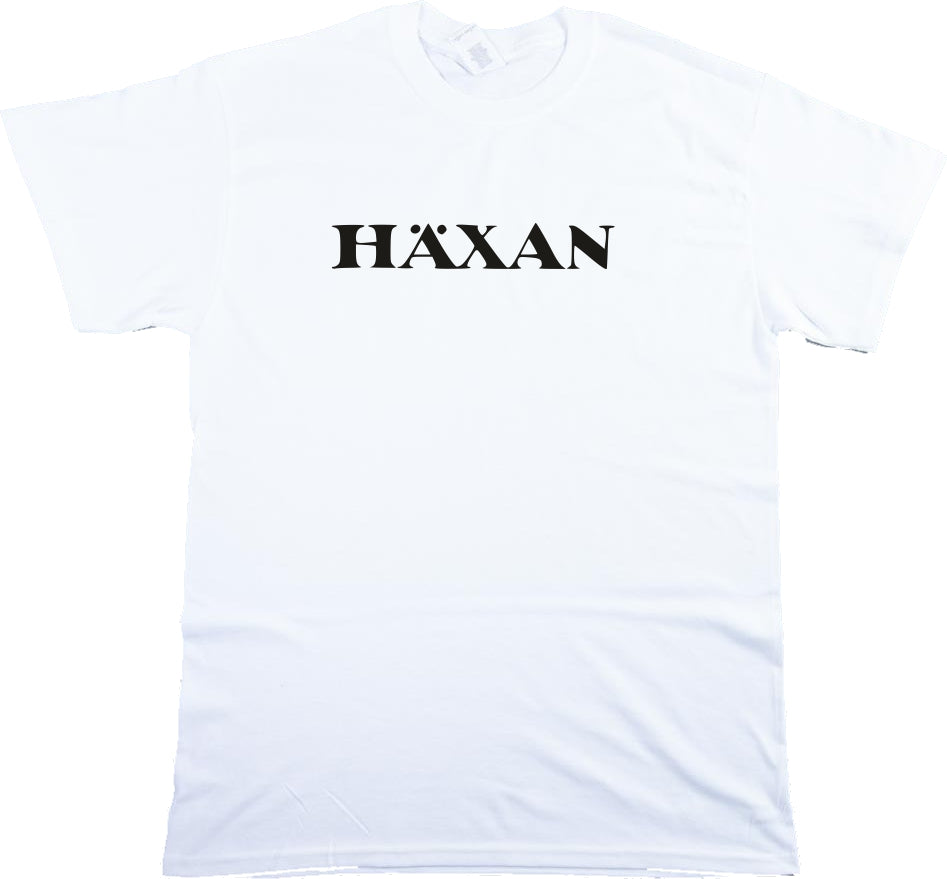 Haxan Logo T-Shirt - Retro 1920's Cult Horror Witchcraft Film
