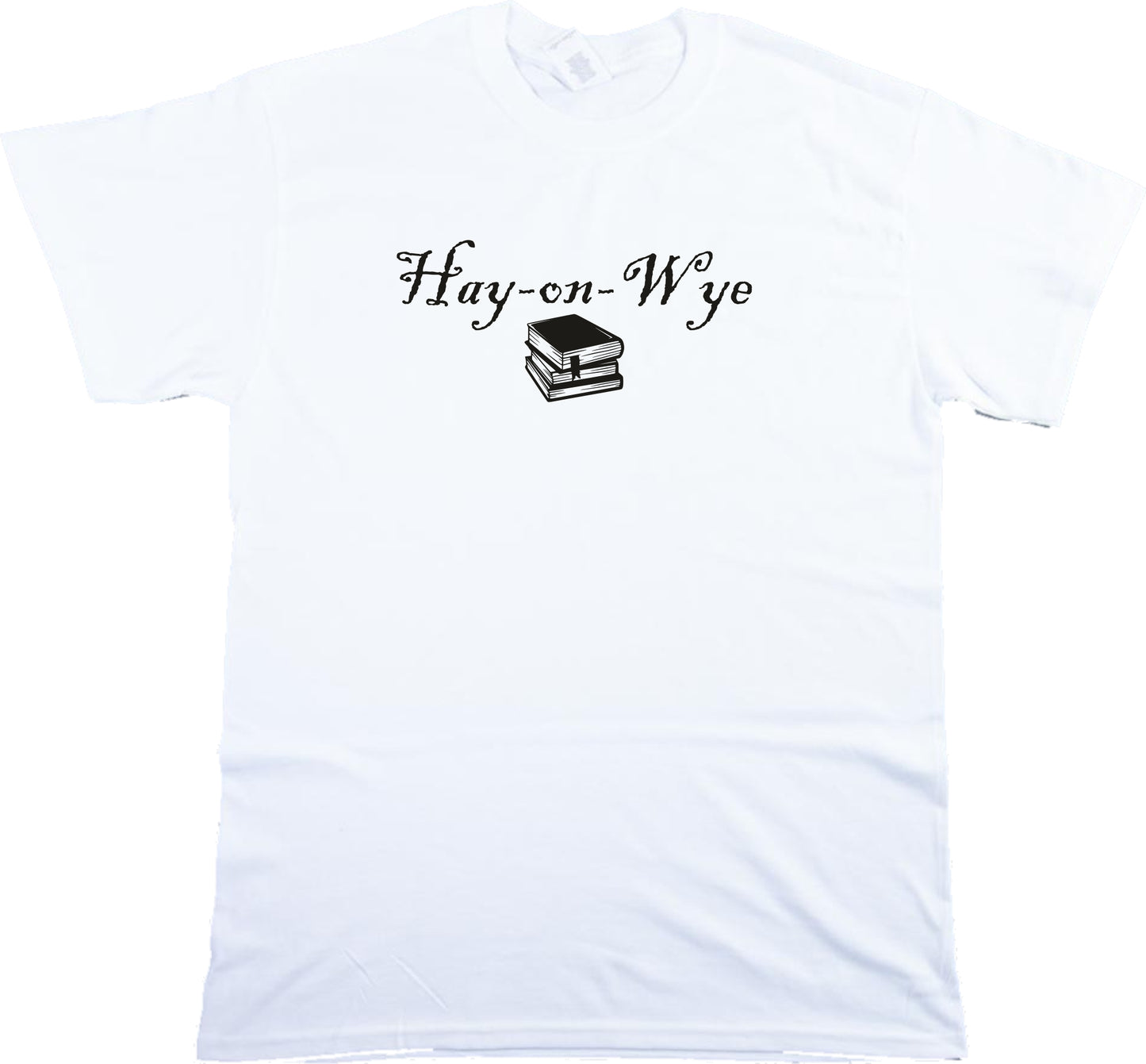 Hay-On-Wye T-Shirt - England, Souvenir, Books, Various Colours