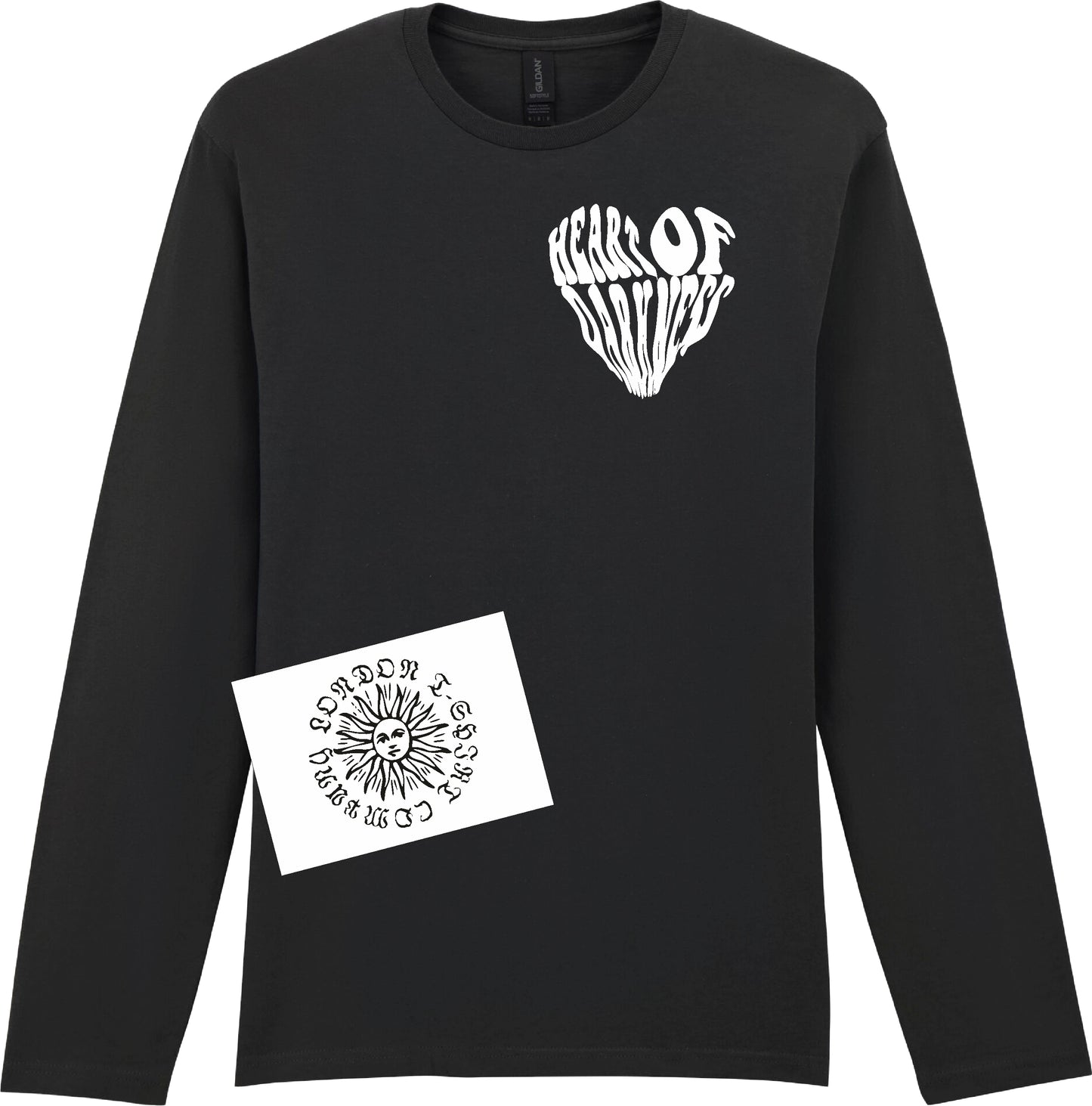 Heart Of Darkness Long Sleeve T-Shirt - S-XXL