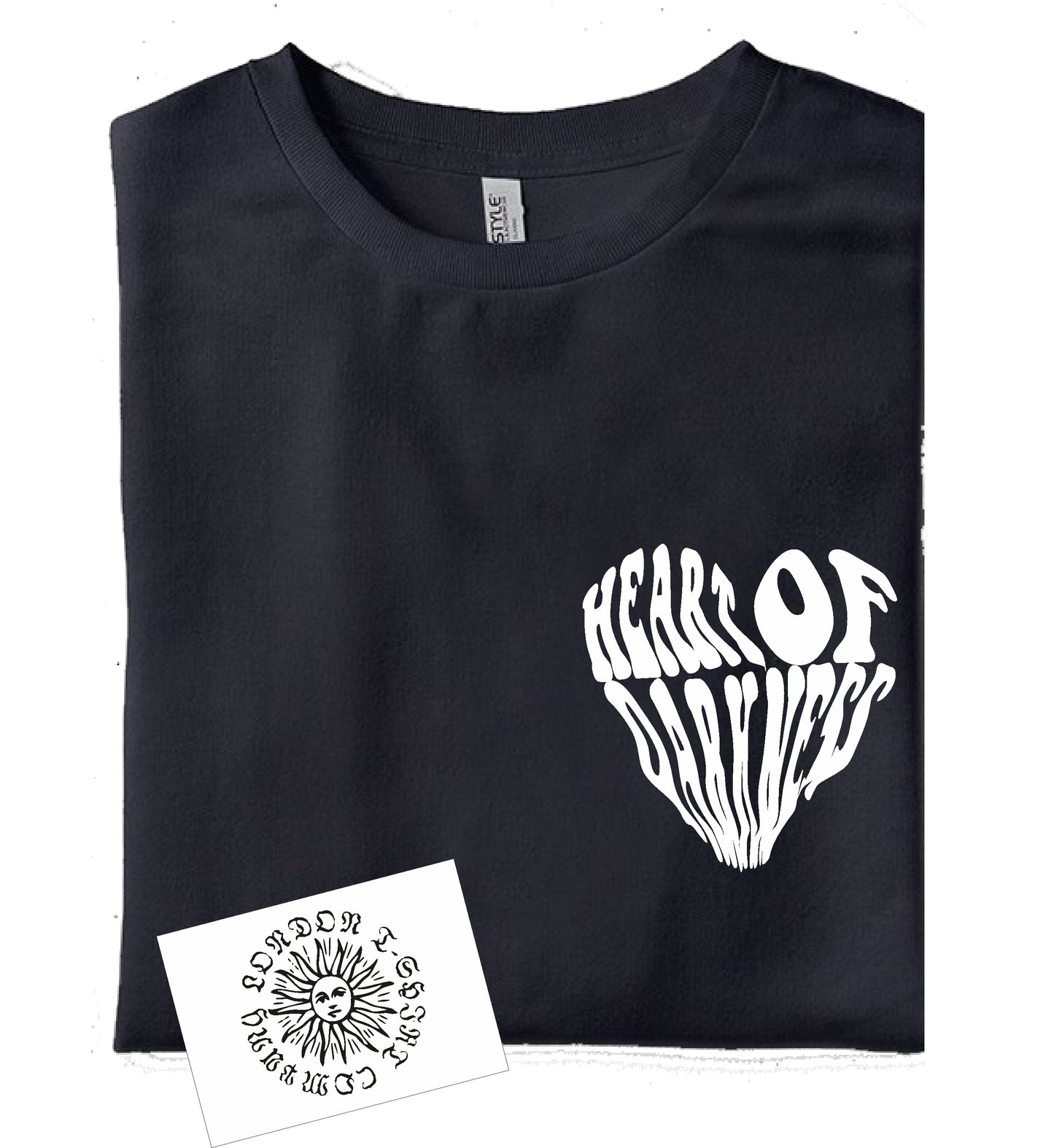 Heart Of Darkness Long Sleeve T-Shirt - S-XXL