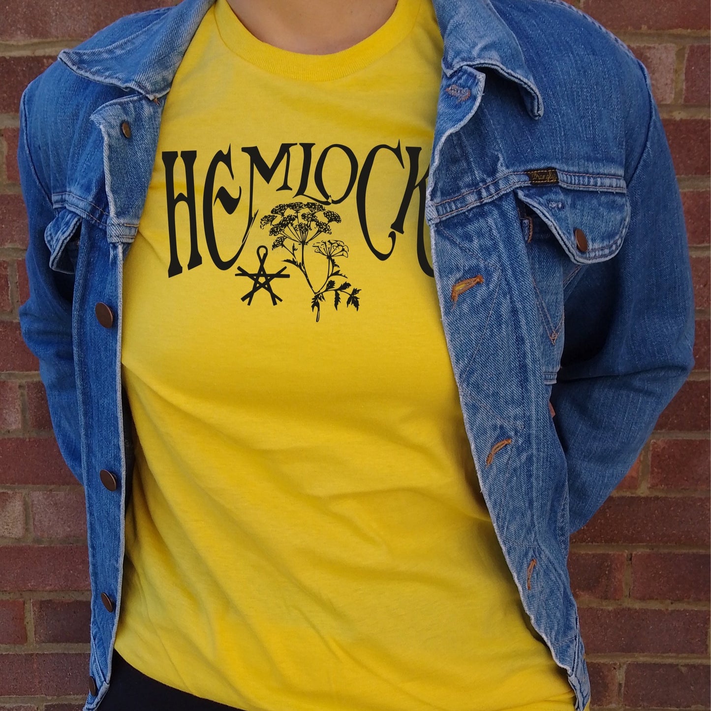 Hemlock T-Shirt - Plant Lore, Witchcraft, Gothic Botany, Various Colours
