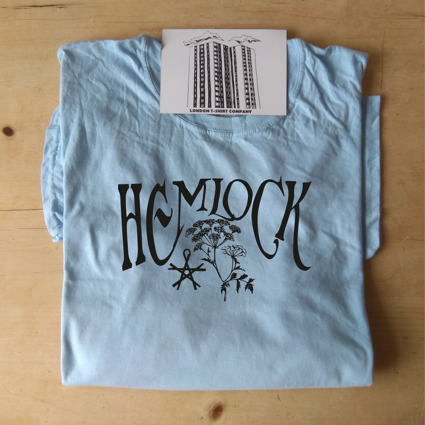 Hemlock T-Shirt - Plant Lore, Witchcraft, Gothic Botany, Various Colours