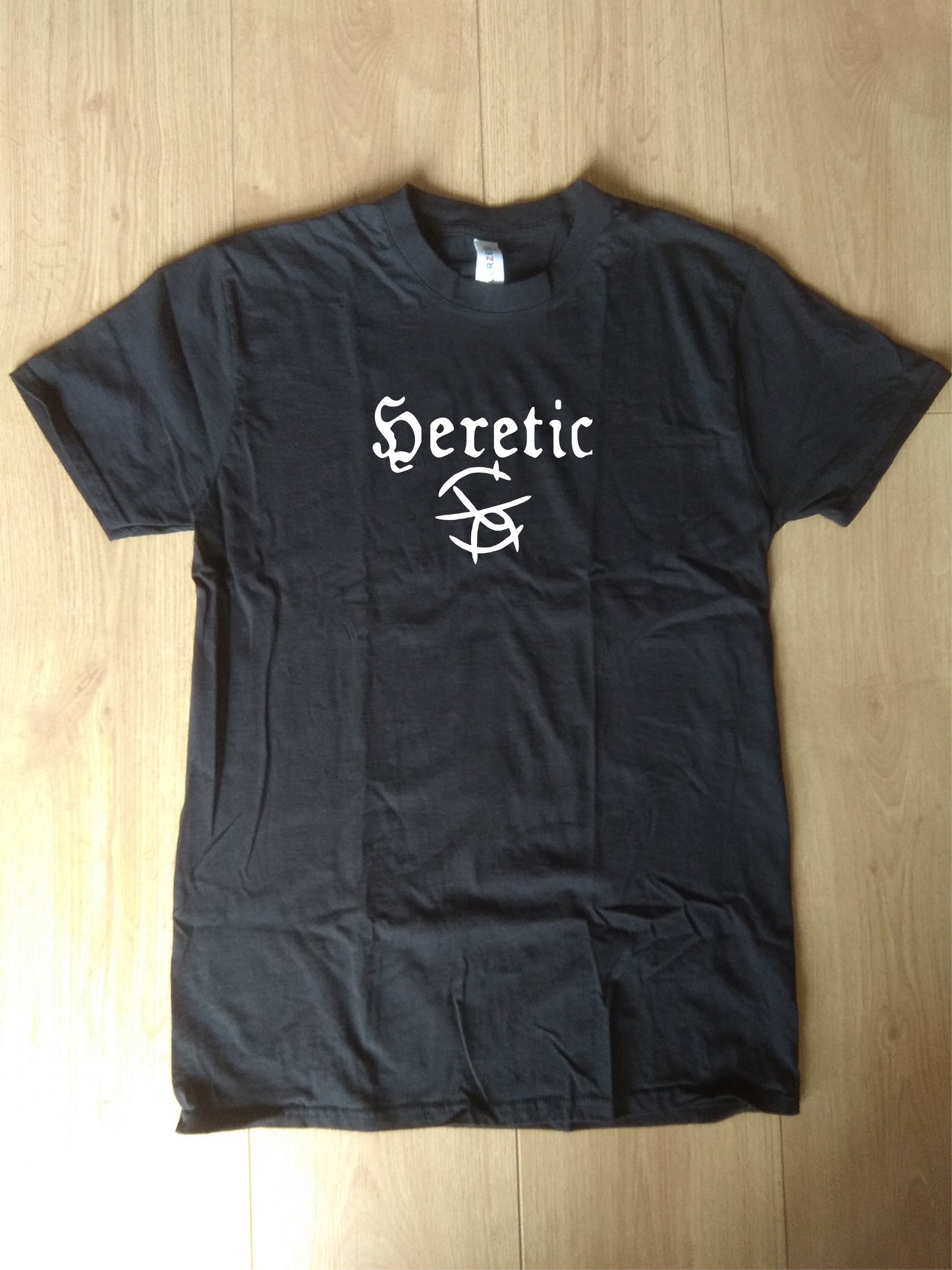 Heretic Organic Cotton T-Shirt - Mark Of Shame Symbol, Pagan, Punk, Rebel, S-XXL