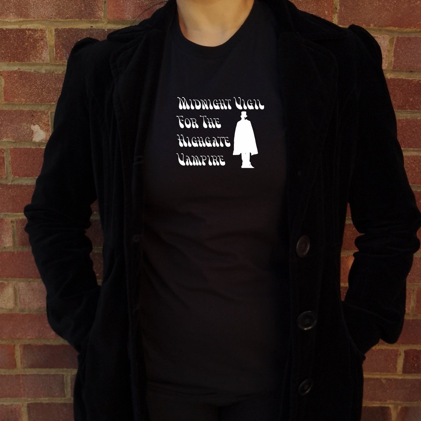 The Highgate Vampire T-Shirt - London Local Folklore Legend, Various Colours