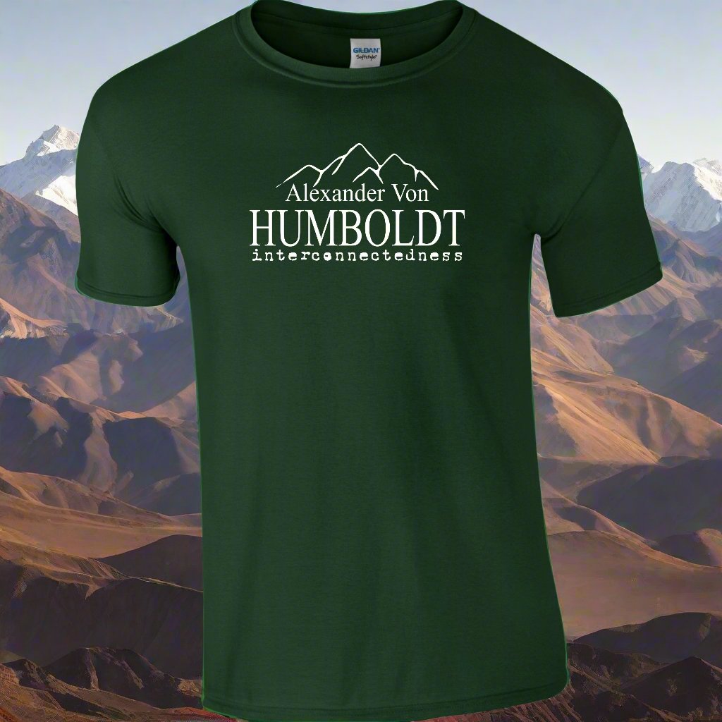 Alexander Von Humboldt 'Interconnectedness' T-Shirt - Various Colours