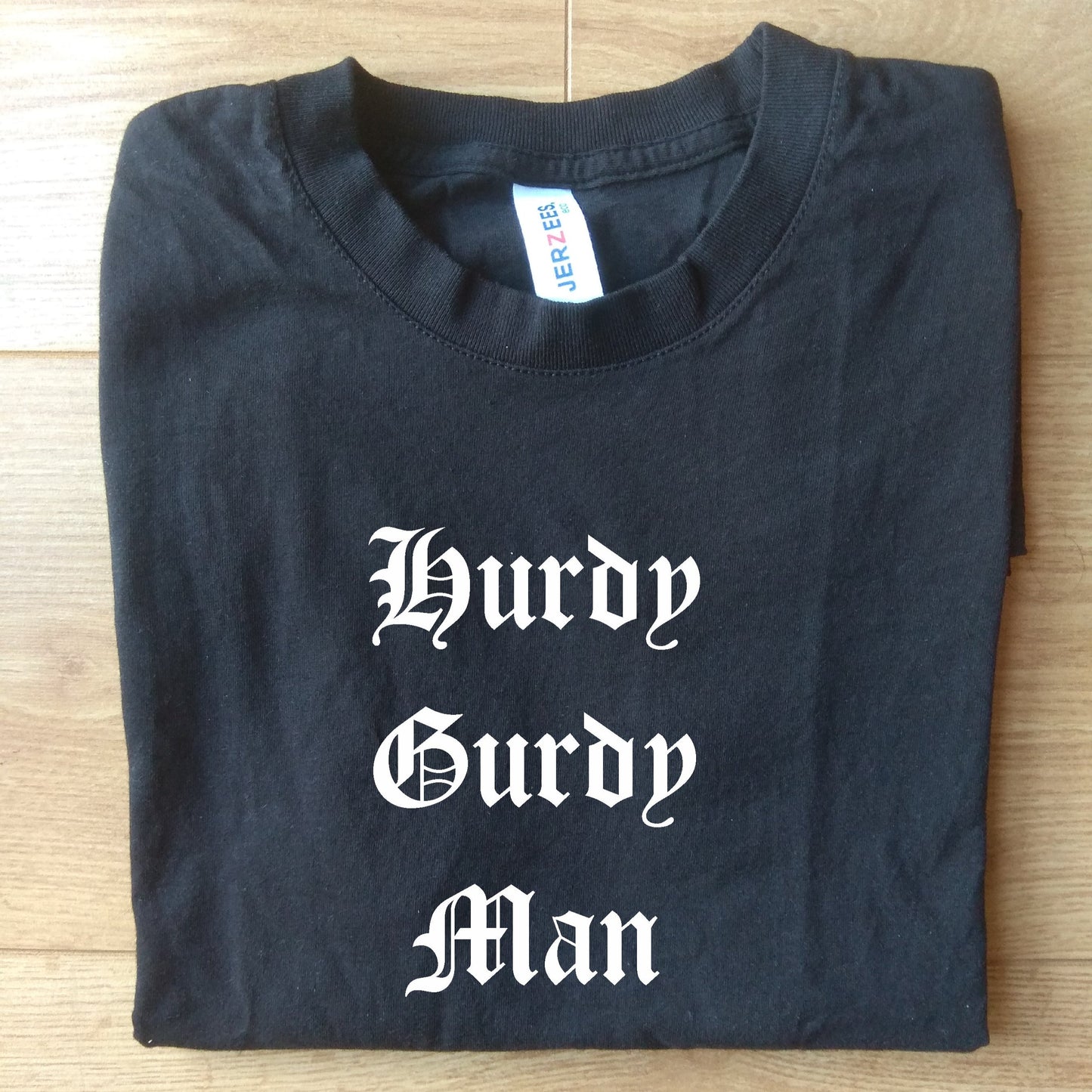 Hurdy Gurdy Man T-Shirt - Organic Cotton, Folk, Various Colours