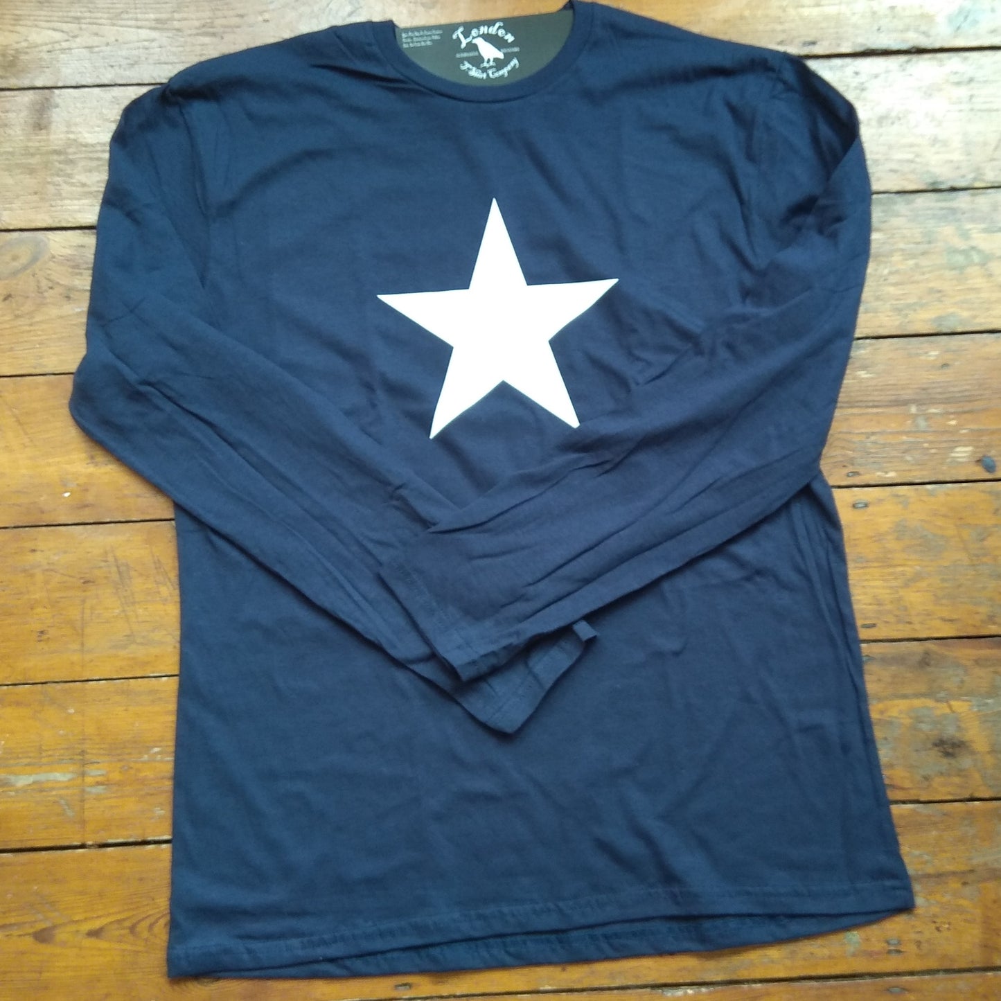 Star Long Sleeved T-Shirt - Retro, 60s, 70s, Rock, Various Colours
