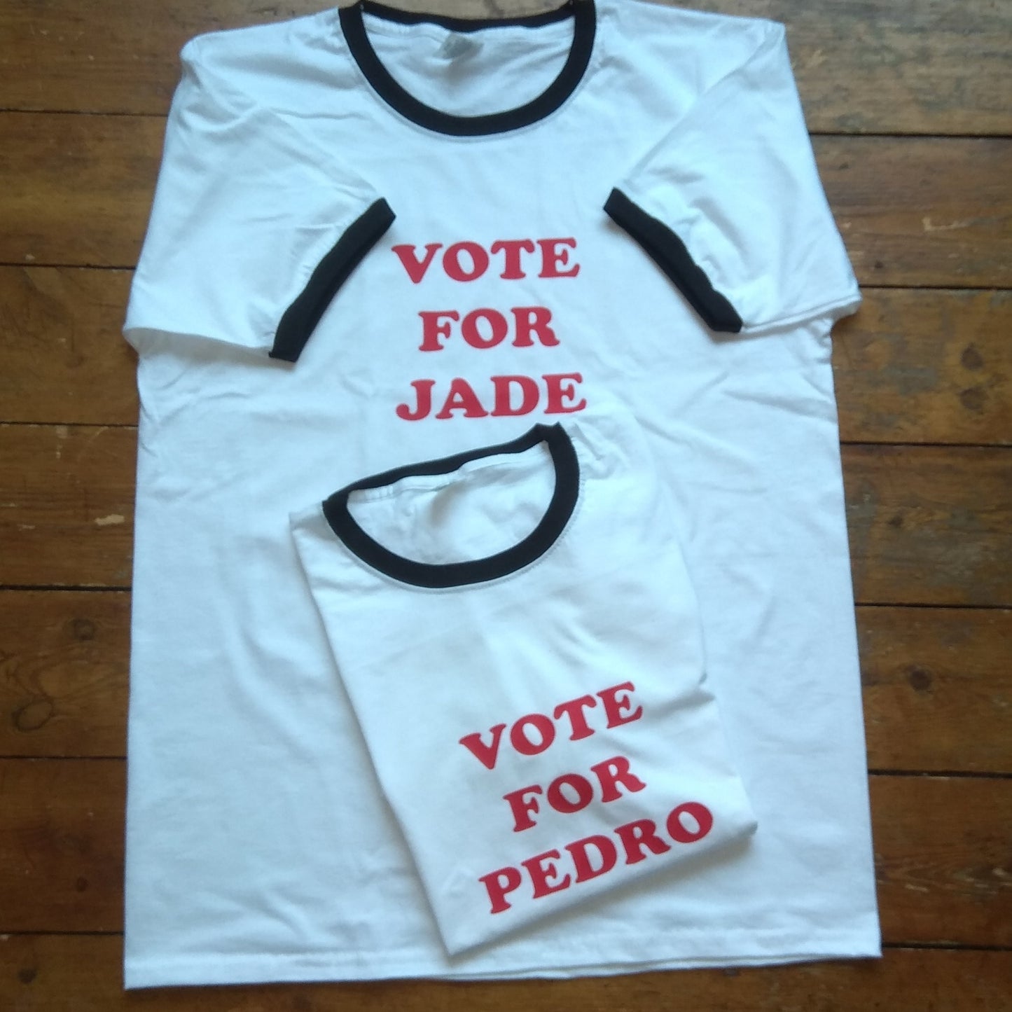 Vote For Pedro T-Shirt - Custom Print, Add Name, Napoleon Dynamite, Indie, S-XXL