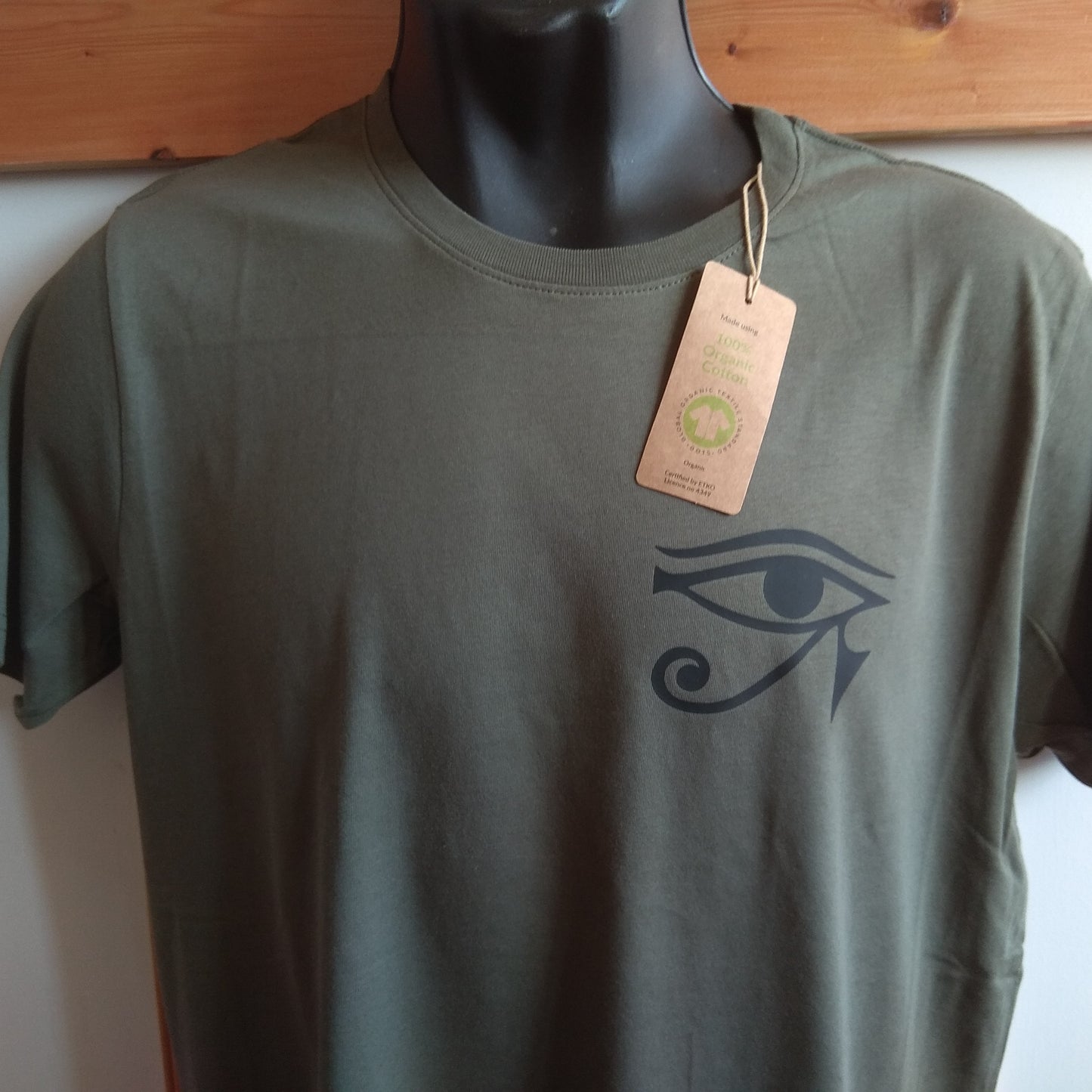 Eye Of Horus Symbol Organic cotton T-Shirt - Egyptian, S-XXL