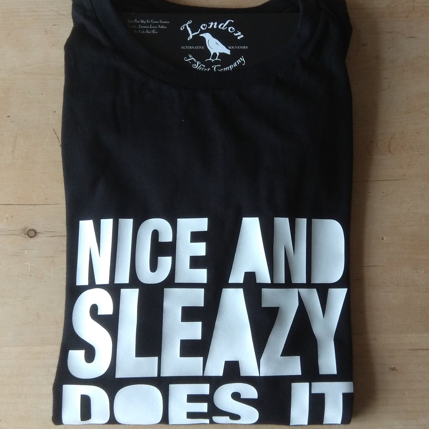 Nice And Sleazy T Shirt - Retro, 70's Punk, Indie, Various Colours