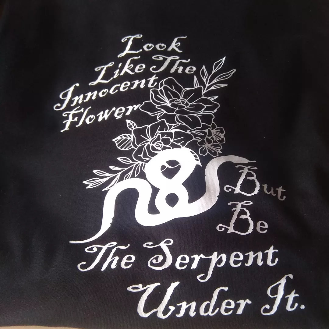 Macbeth Serpent quote T-Shirt - Shakespeare, Literature, Various Colours