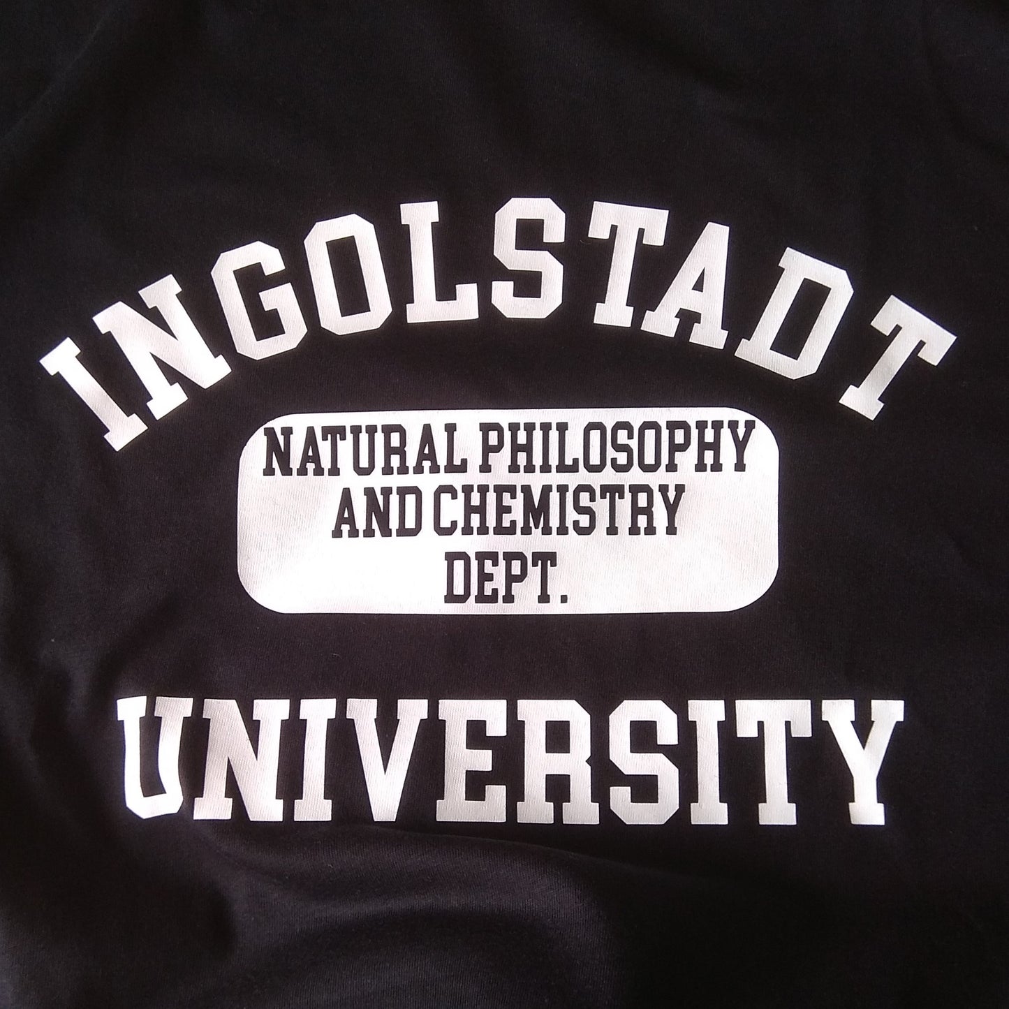 Frankenstein University T-Shirt - Literature, Gothic Horror, Ingolstadt, S-XXL