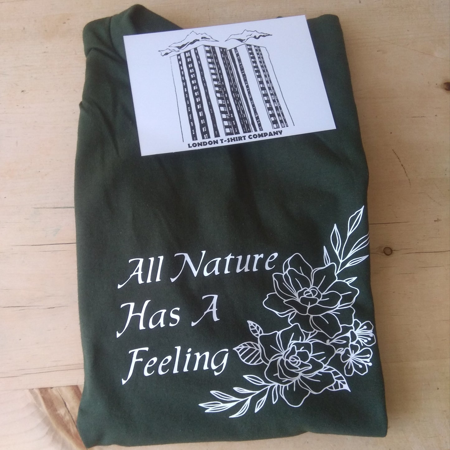 John Clare Poet T-Shirt - Nature Has A Feeling, Poetry, Literature, Various Colours