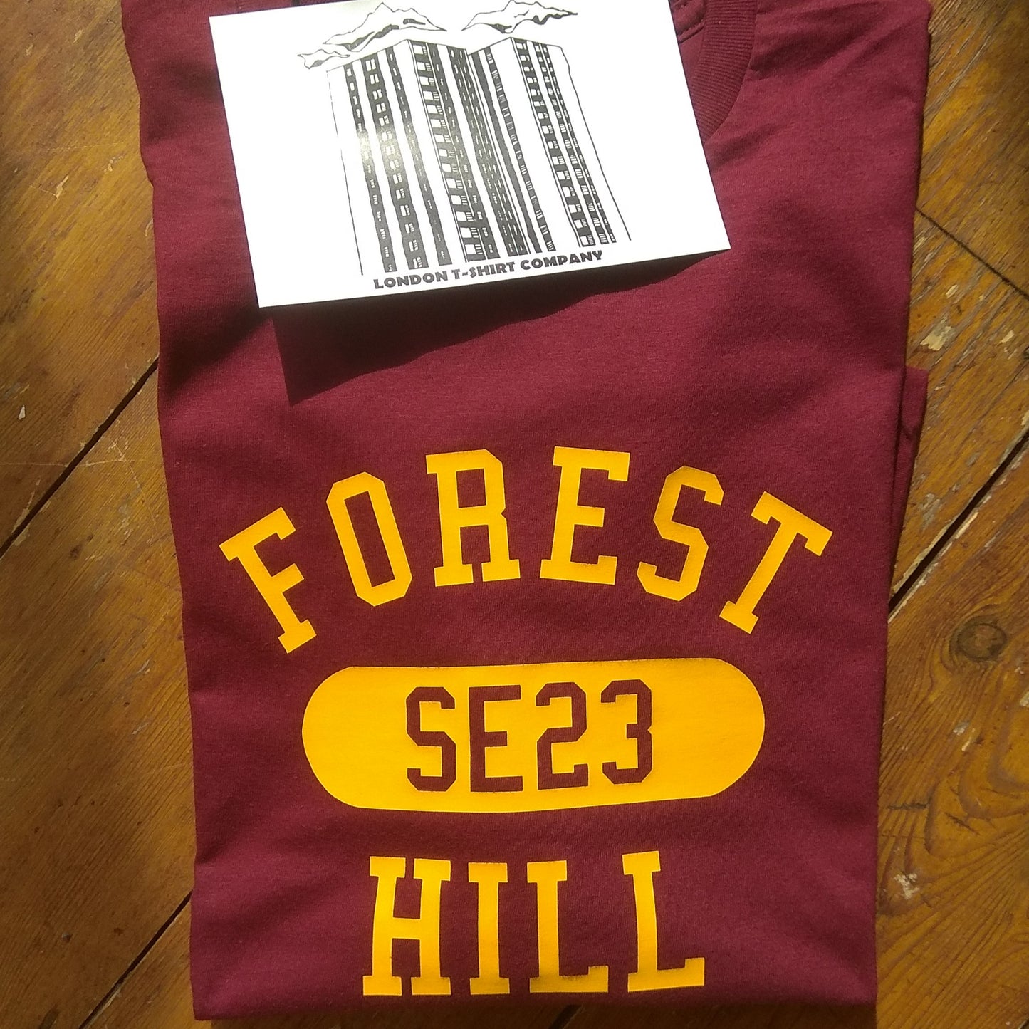 Forest Hill T-Shirt - London Souvenir, Custom Version Available, Various Colours
