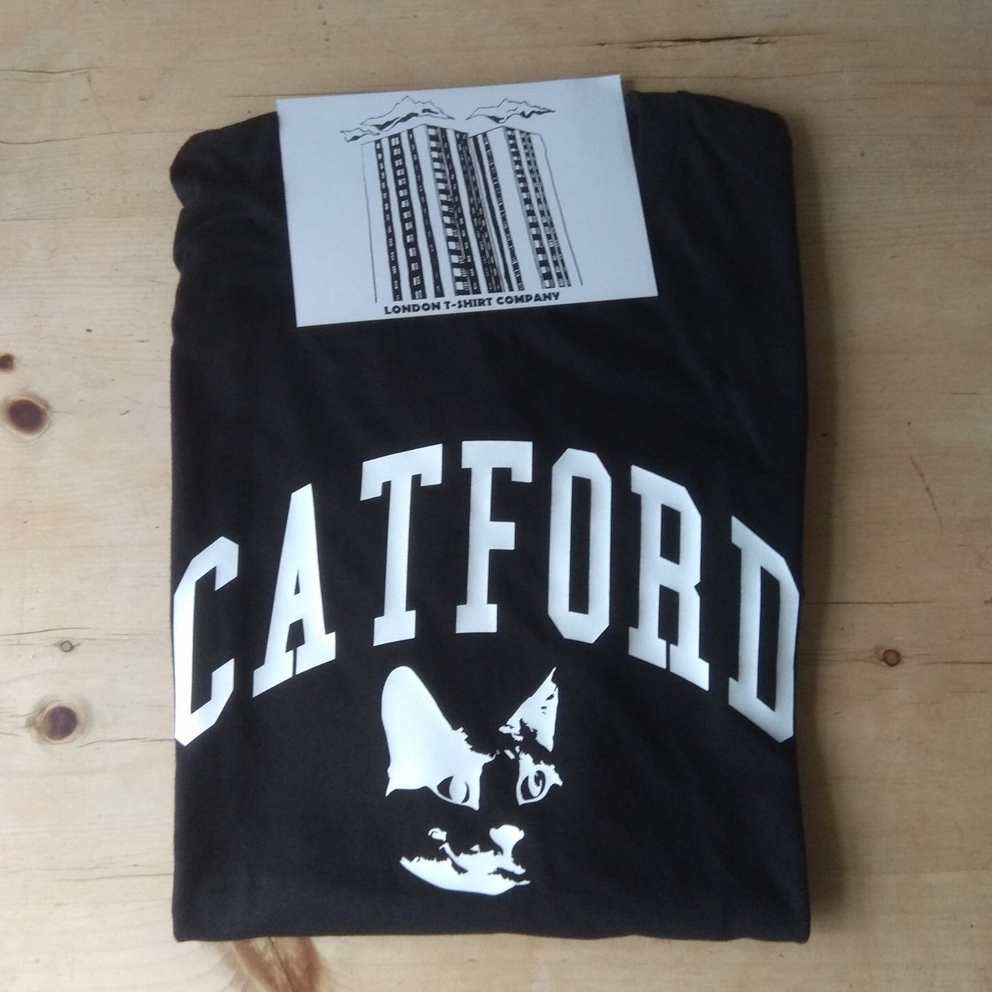 Catford, South London T Shirt - Souvenir, Black Cat, Travel, Various Colours