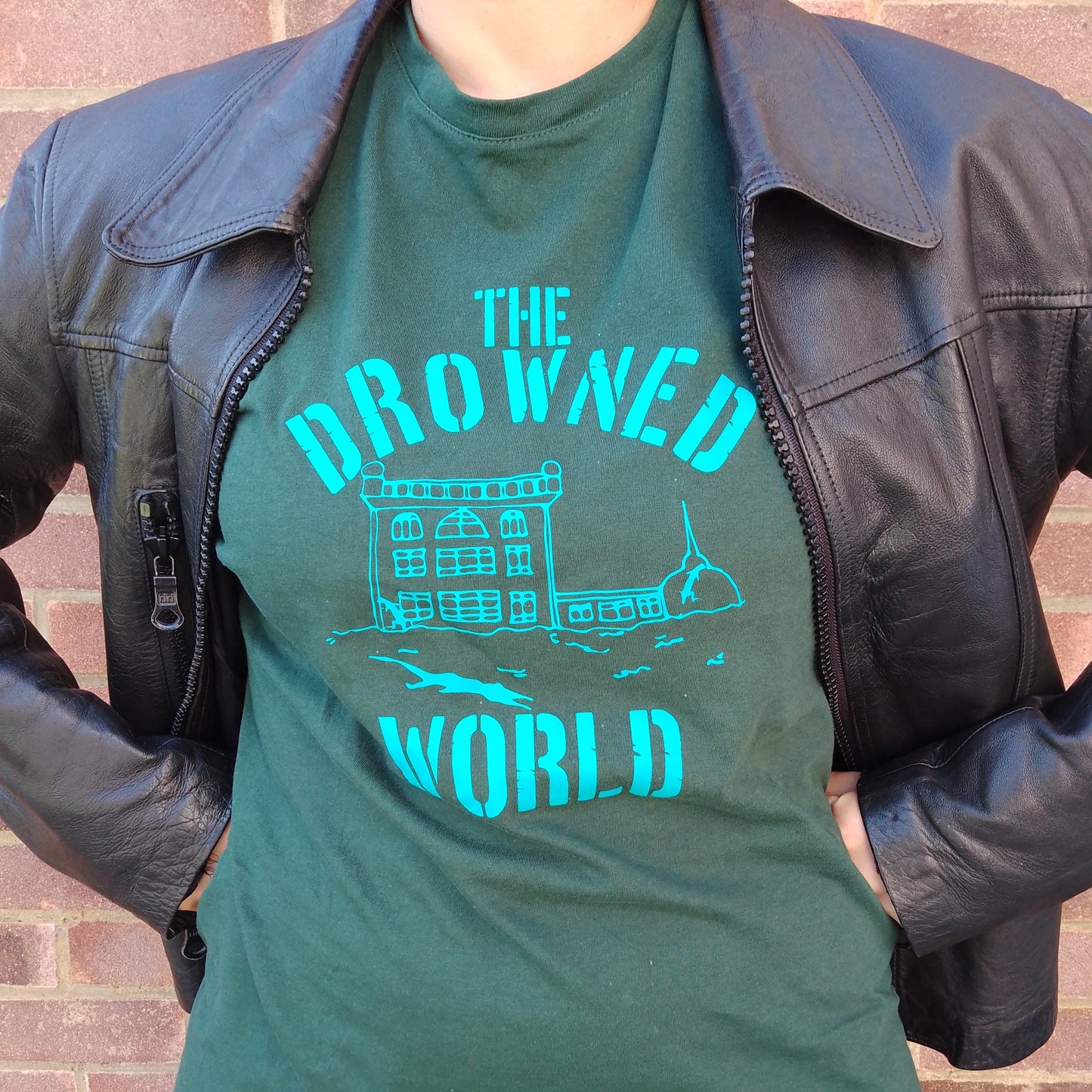 The Drowned World T-Shirt - J. G. Ballard, Apocalyptic, Sci-Fi, Various Colours