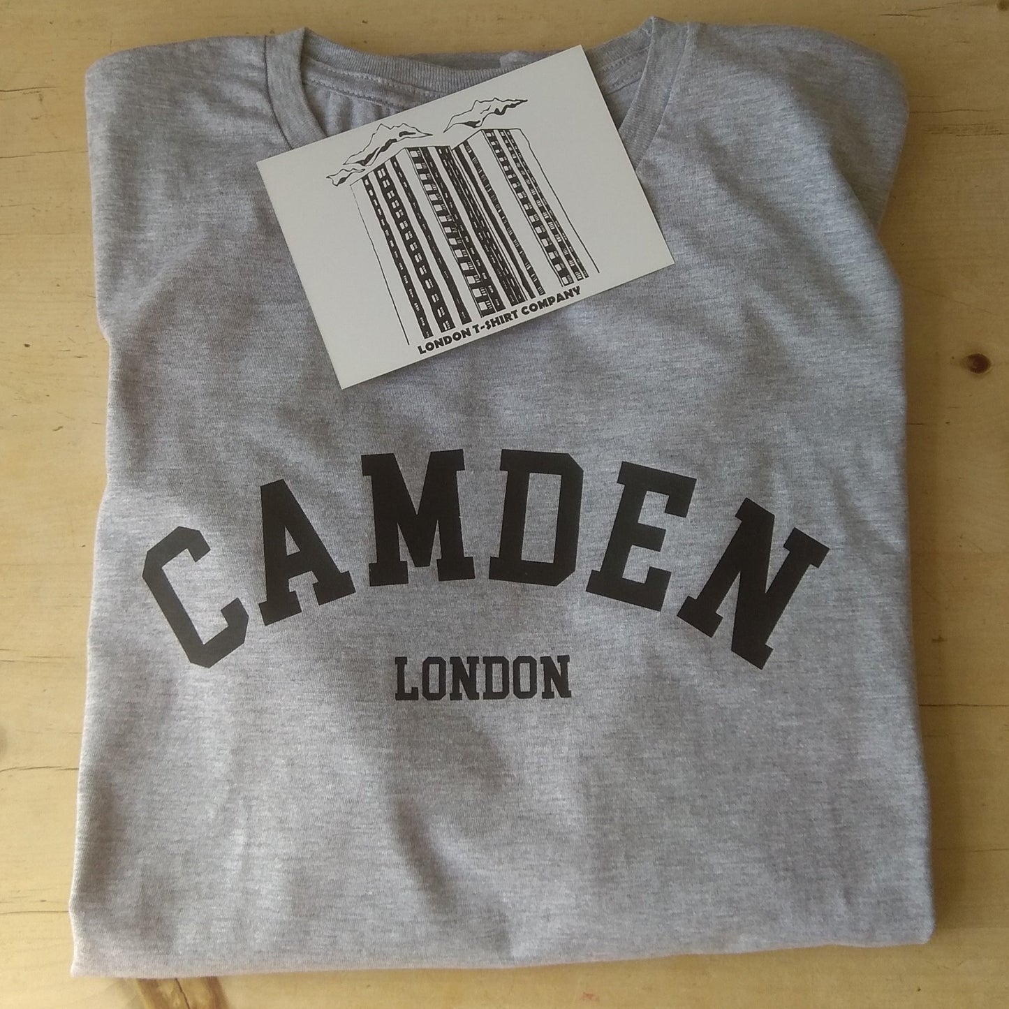 Camden T-Shirt - Simple Logo, London Souvenir, Various Colours