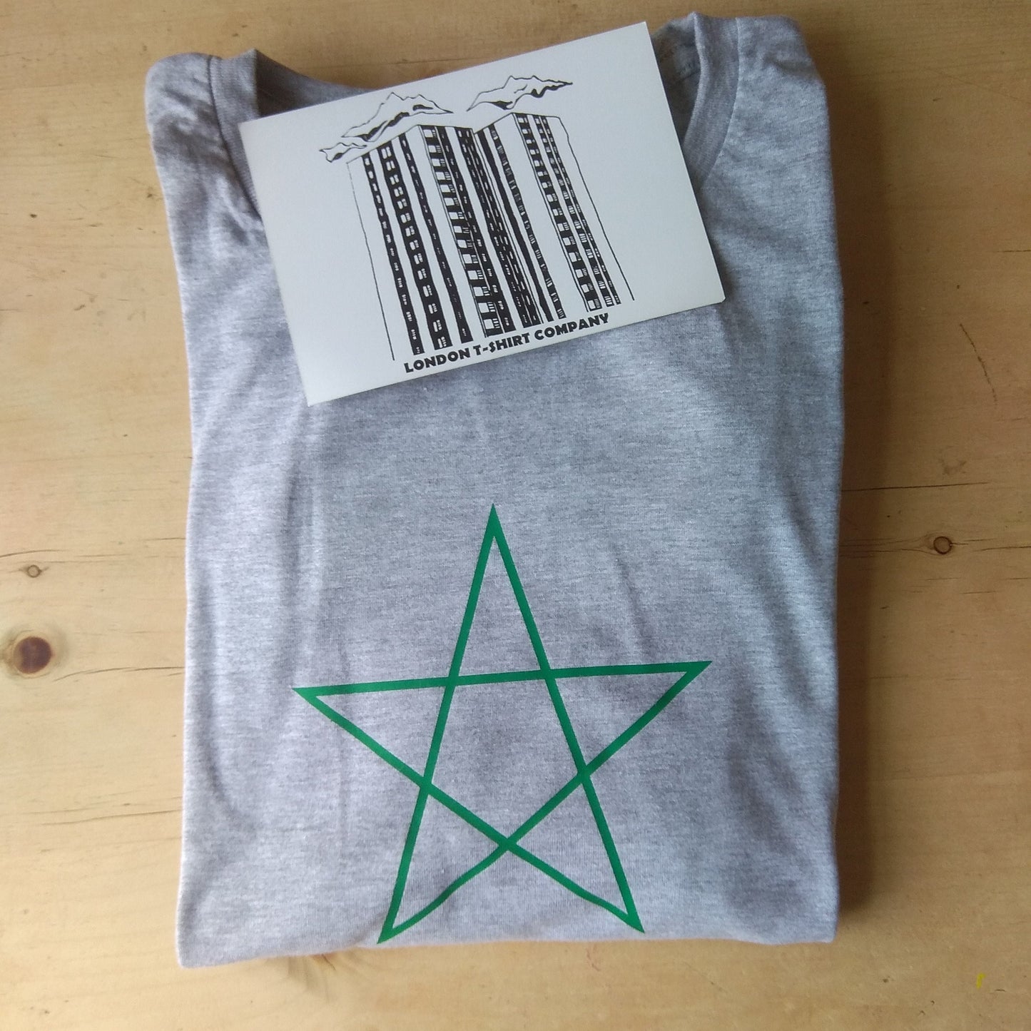 Simple Pentagram Symbol T-Shirt - Occult, Gothic Horror, Various Colours