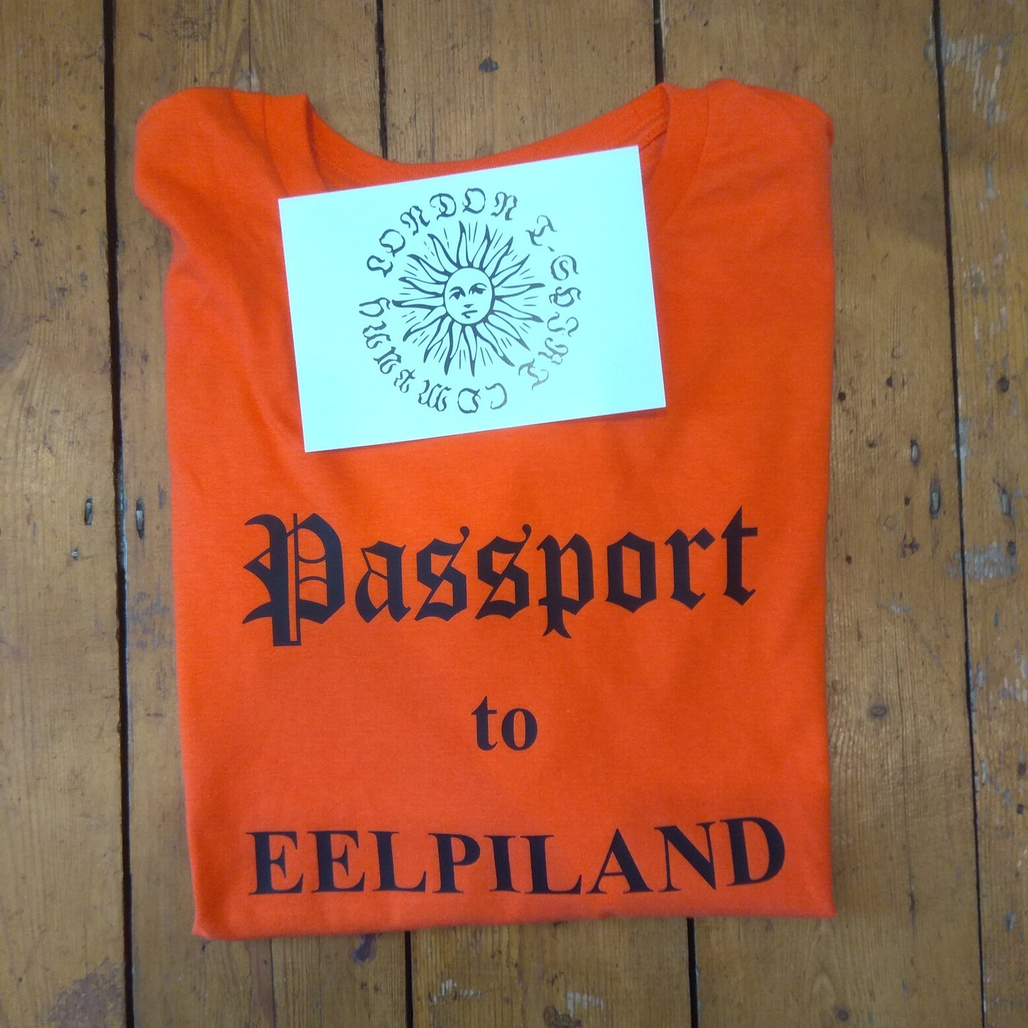 Eel Pie Island T-shirt - 'Passport To Eelpiland', 60s R&B, Rock N Rock, London Souvenir, S-XXL