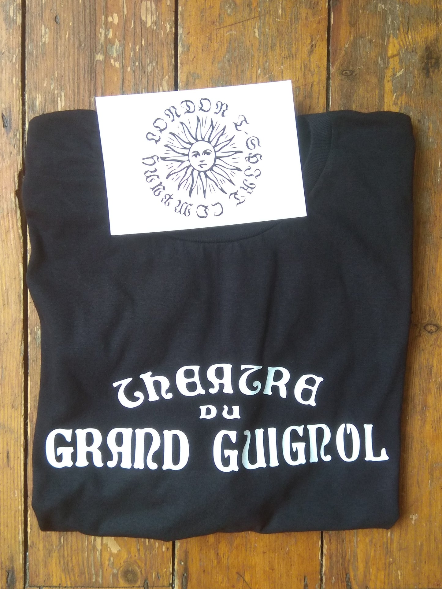Theatre du Grand Guignol T-Shirt - Paris Theatre Specialising In Horror, S-XXL