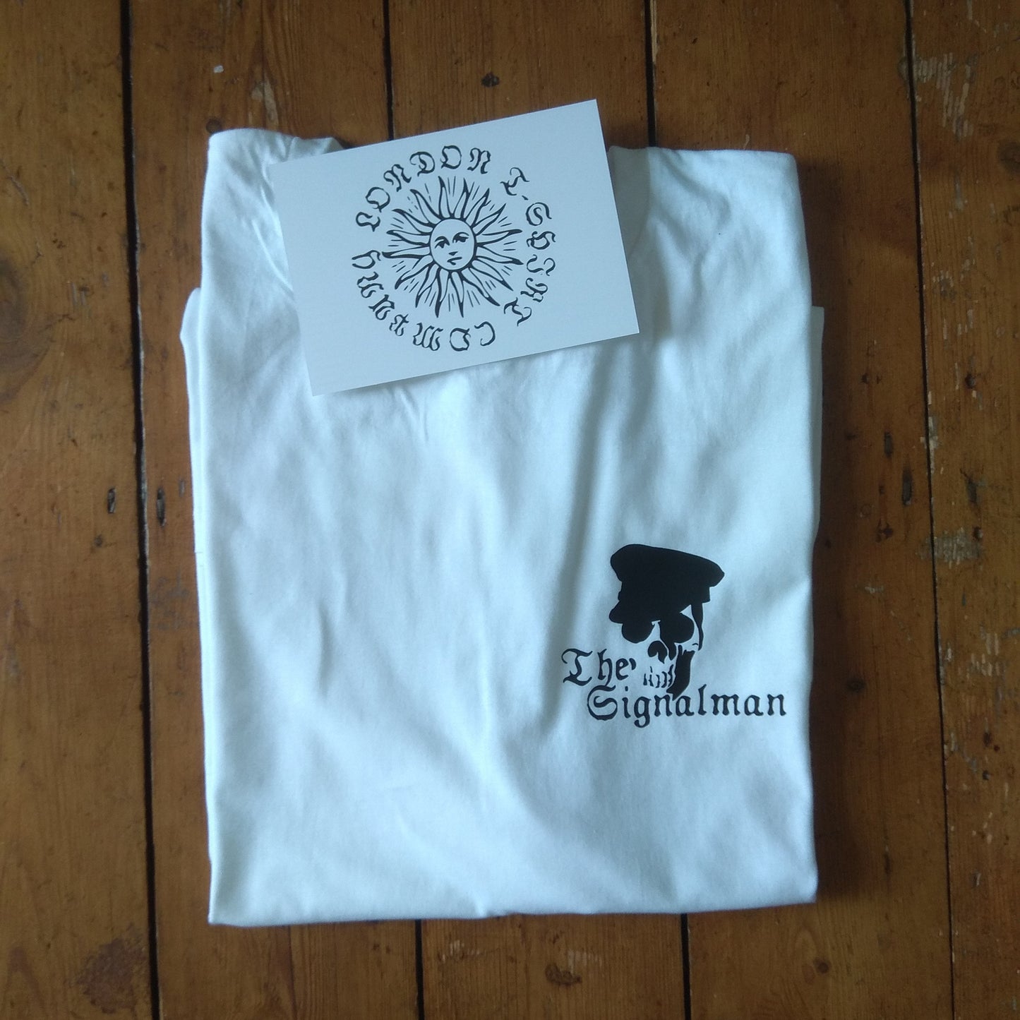 The Signalman T-Shirt - Inspired By Charles Dickens Ghost Story, Various Colours
