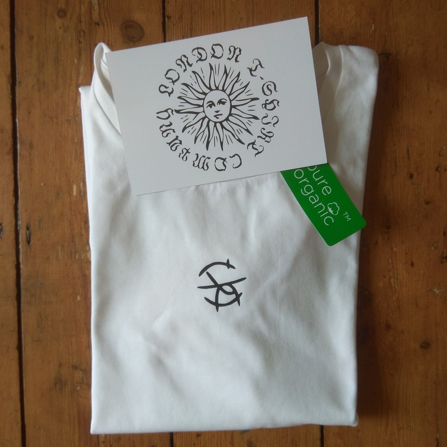 Mark of Shame T-Shirt - Heretic Symbol, Small Logo, Organic Cotton, S-XXL
