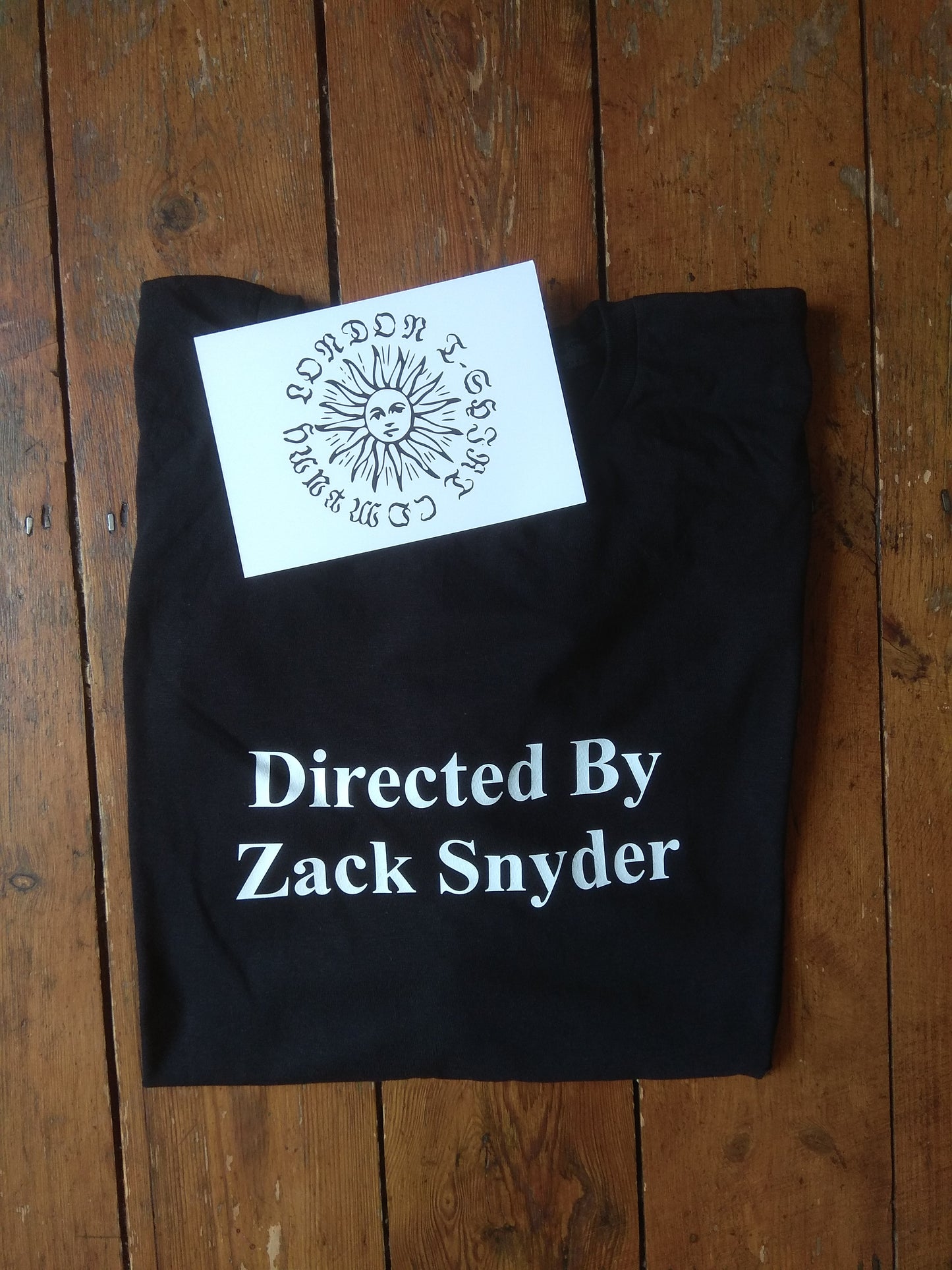 Directed By Shirt, Custom Movie Director T-Shirt, Personalised Top, Film Buff Gift, Various Colours