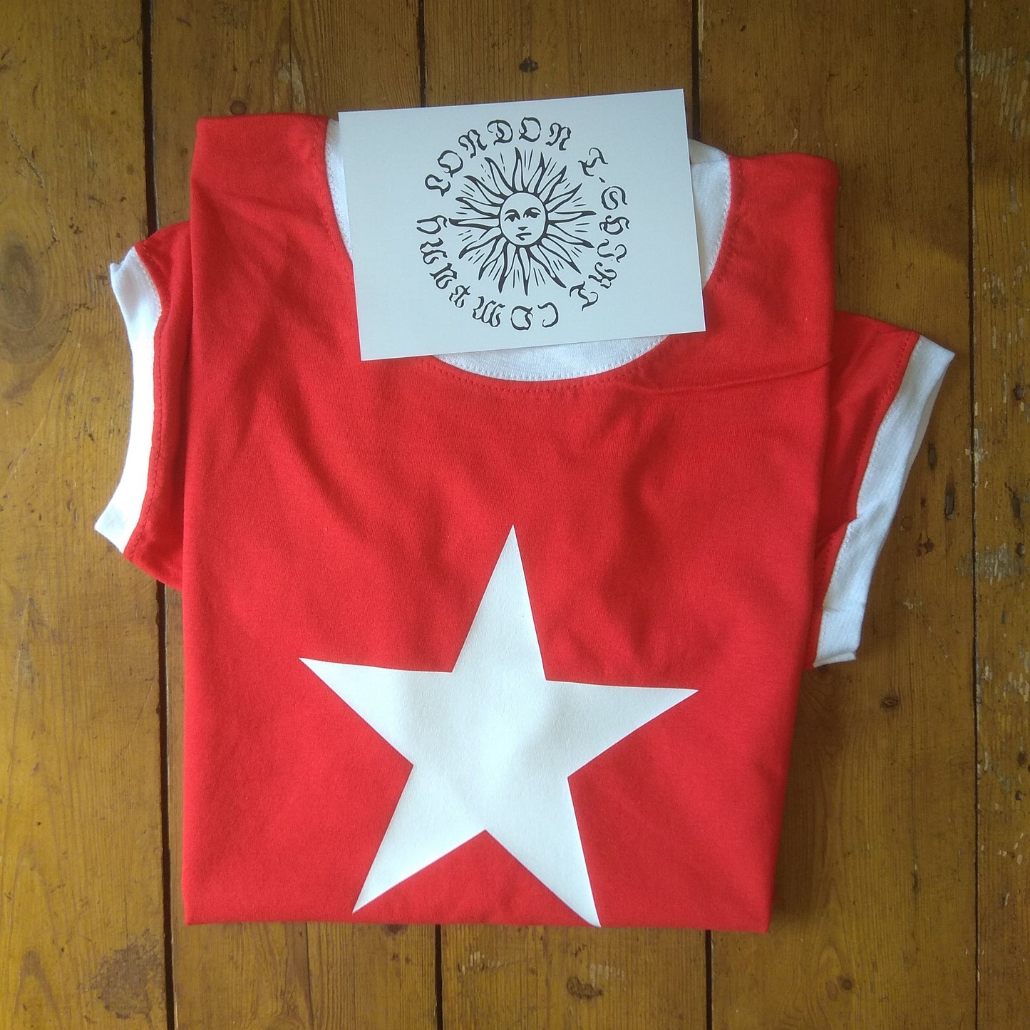 Star Ringer T-Shirt - Retro, 70s, Various Colours S-3XL