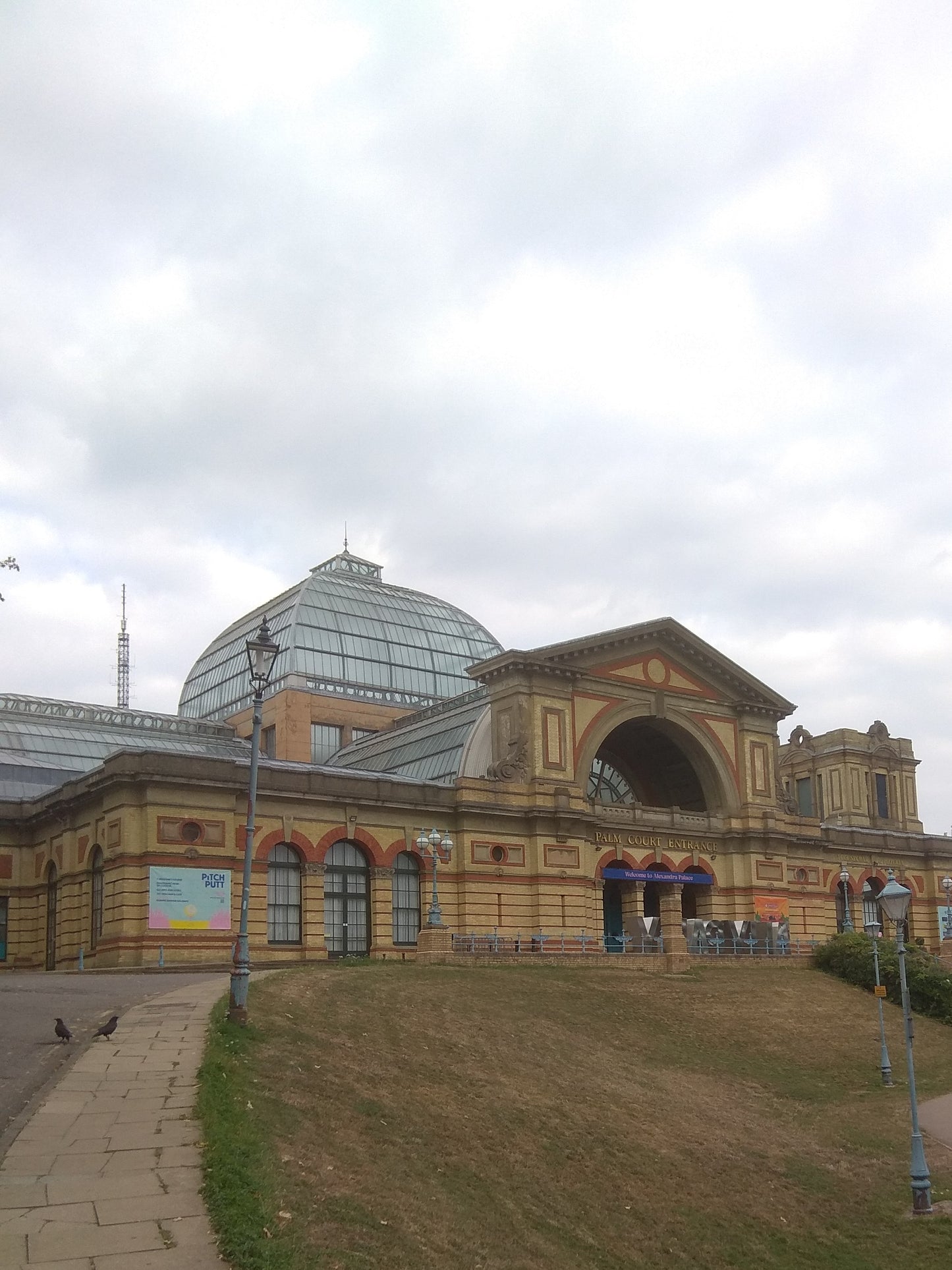 Alexandra Palace T-Shirt - Organic Cotton, 'The People's Palace', North London Souvenir, Various Colours