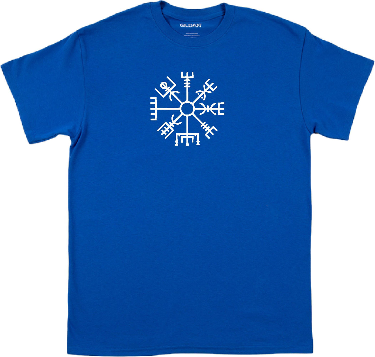 Viking Symbol T-shirt - Icelandic Magical Stave 'Vegvísir', Nordic, Various Cols
